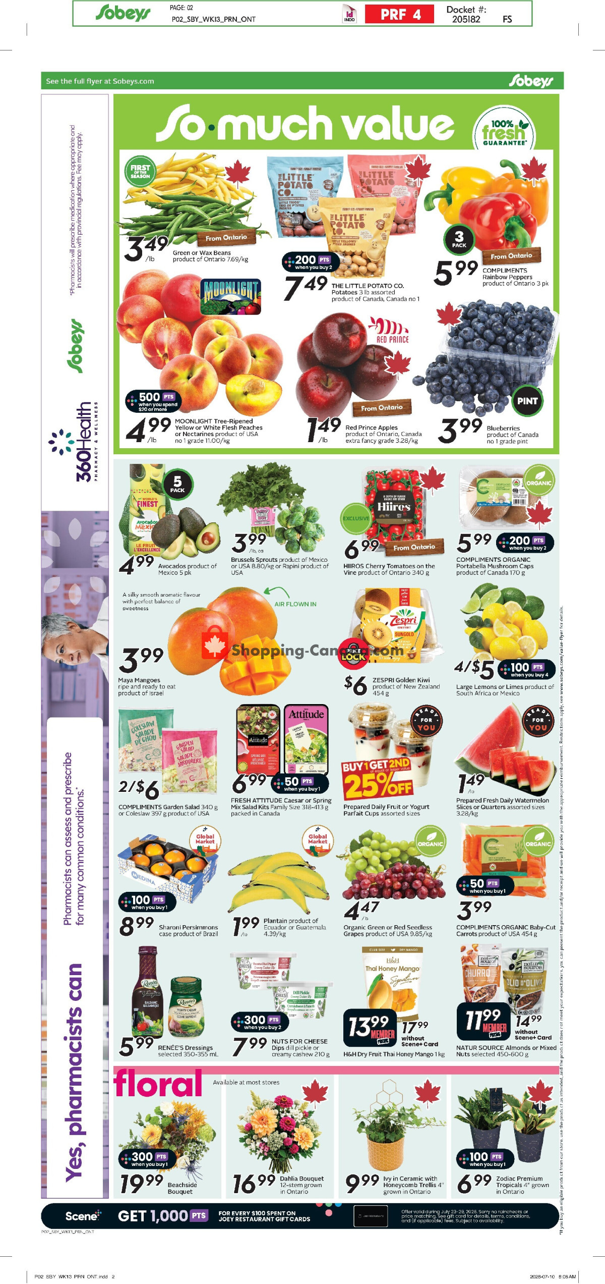 Sobeys flyer from Thursday July 23, 2026 to Wednesday July 29, 2026 - page 5