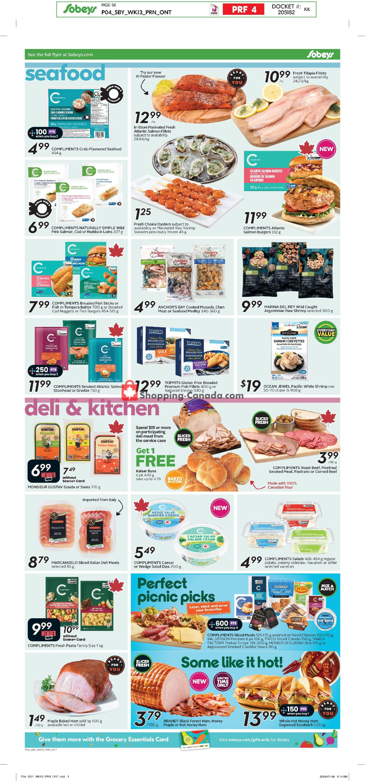 Sobeys flyer from Thursday July 23, 2026 to Wednesday July 29, 2026 - page 7