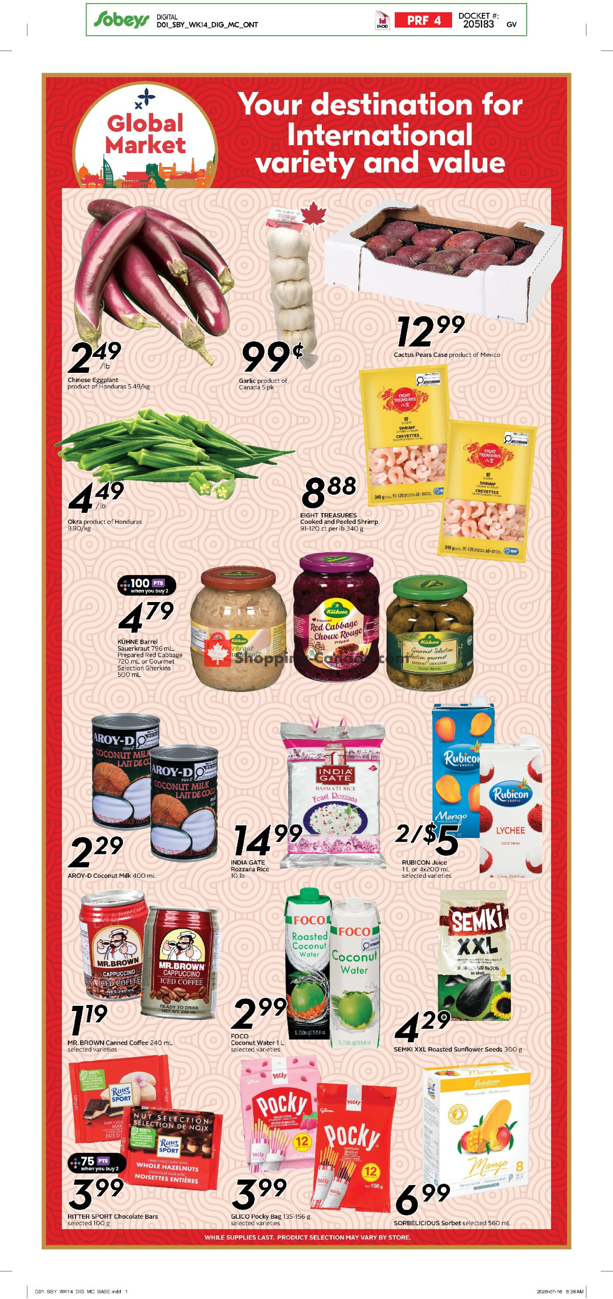 Sobeys flyer from Thursday July 30, 2026 to Wednesday August 5, 2026 - page 14