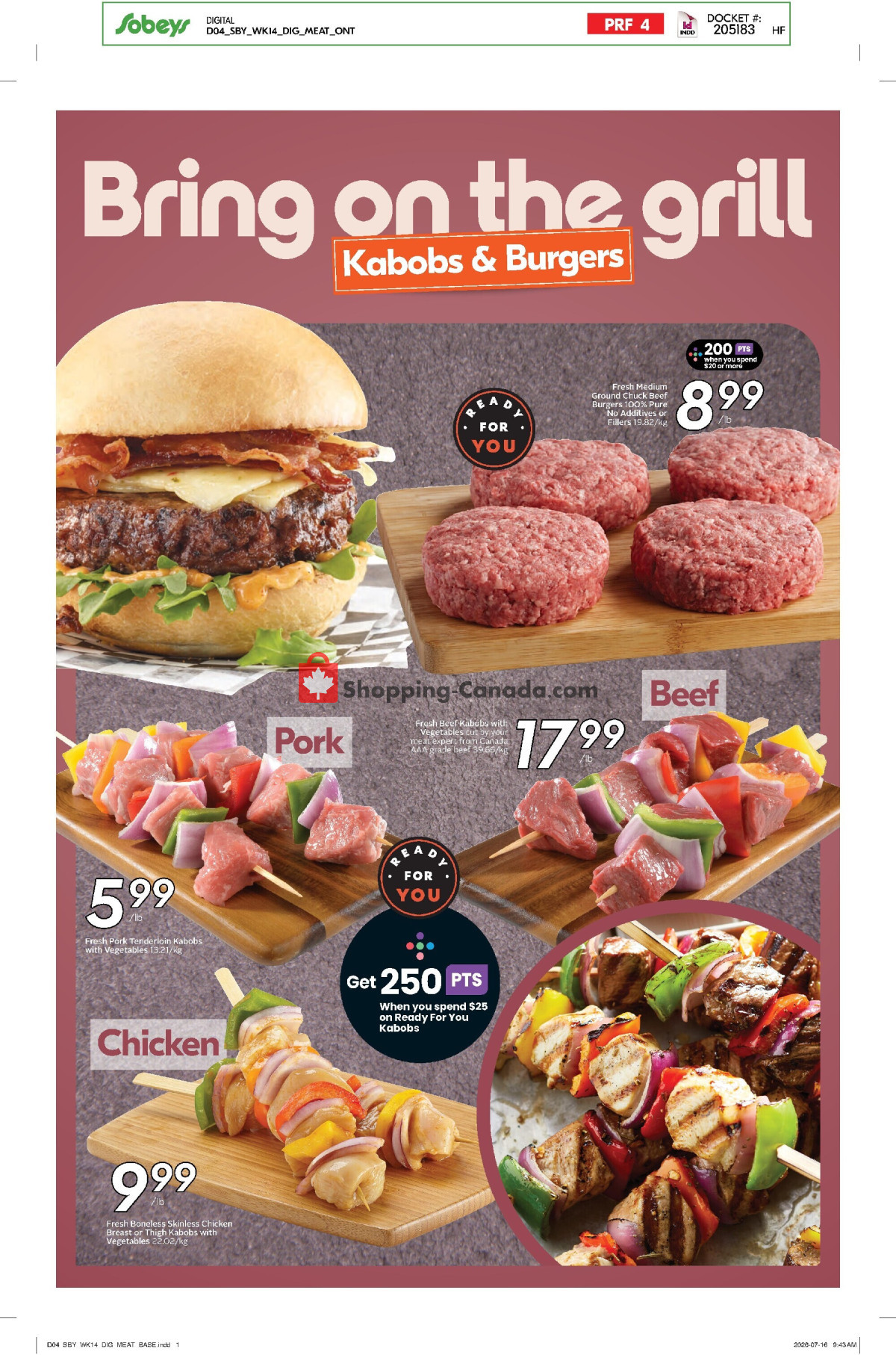 Sobeys flyer from Thursday July 30, 2026 to Wednesday August 5, 2026 - page 17