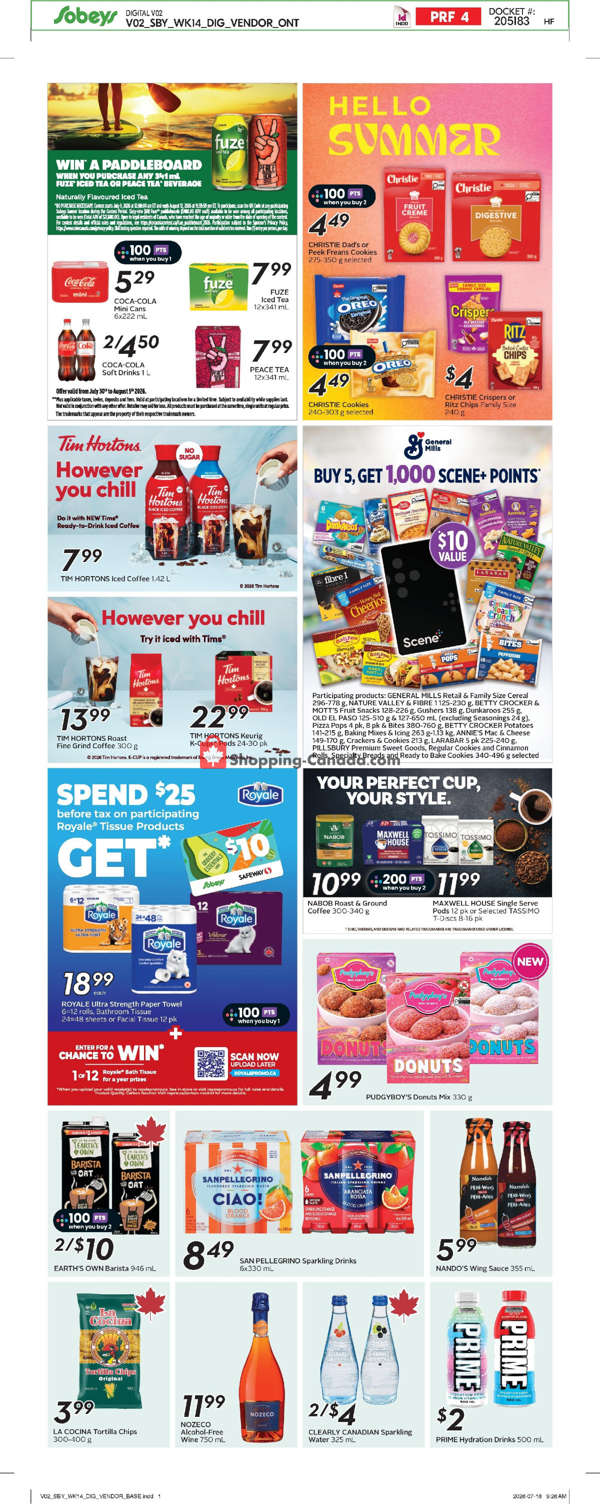 Sobeys flyer from Thursday July 30, 2026 to Wednesday August 5, 2026 - page 21
