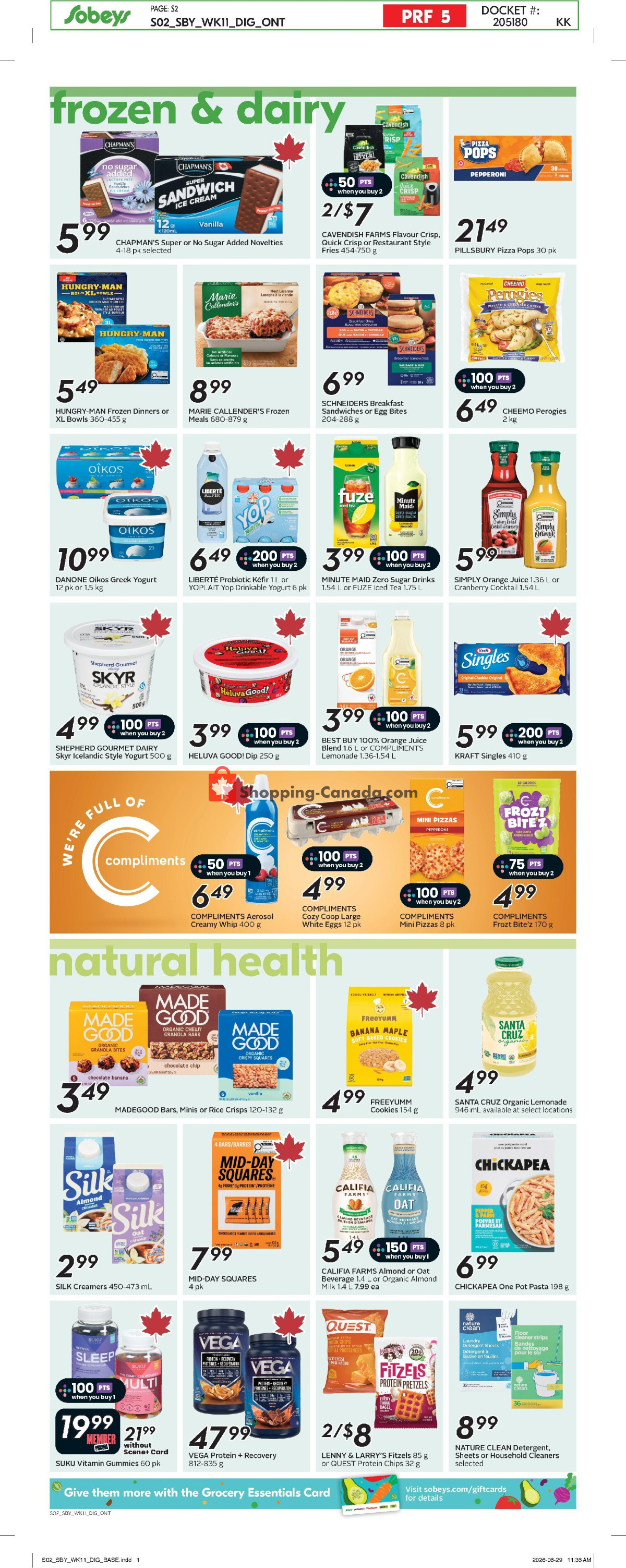 Sobeys flyer from Thursday July 9, 2026 to Wednesday July 15, 2026 - page 10