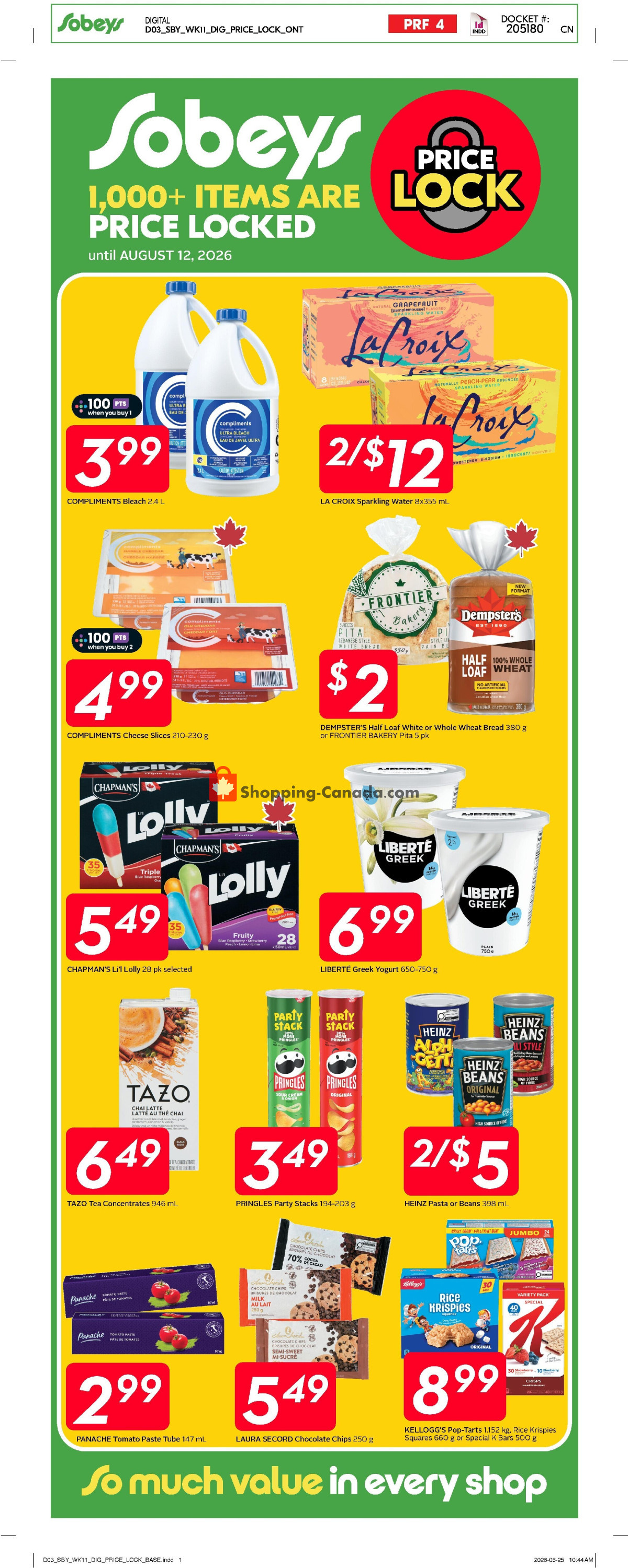Sobeys flyer from Thursday July 9, 2026 to Wednesday July 15, 2026 - page 16