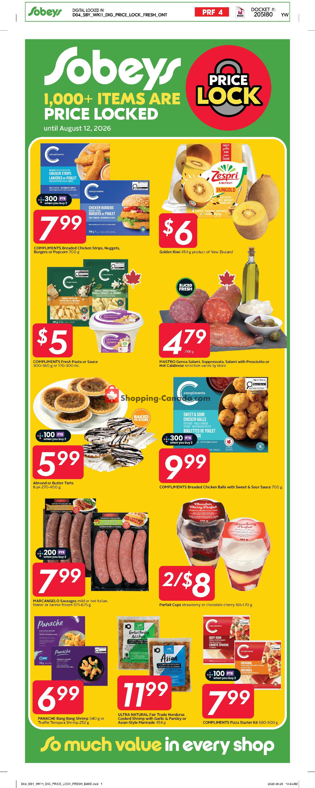 Sobeys flyer from Thursday July 9, 2026 to Wednesday July 15, 2026 - page 17