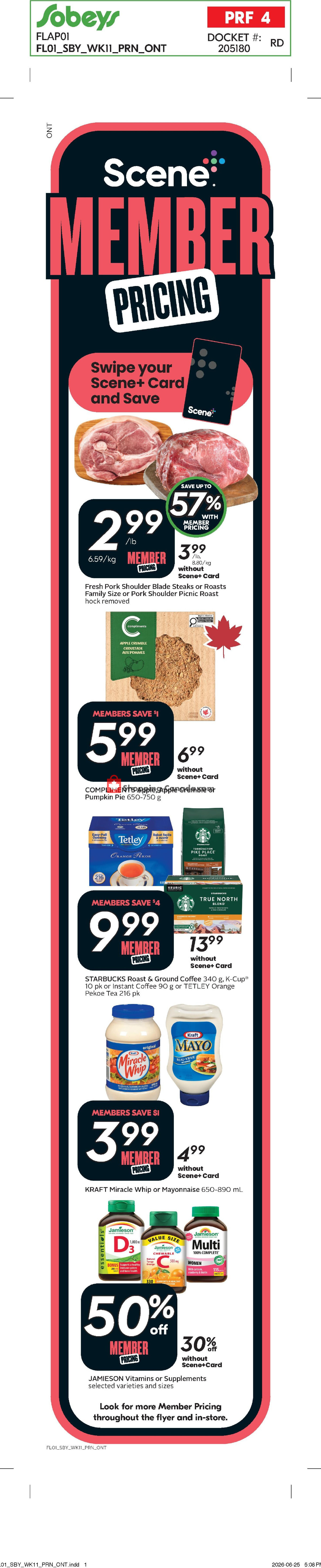 Sobeys flyer from Thursday July 9, 2026 to Wednesday July 15, 2026 - page 2