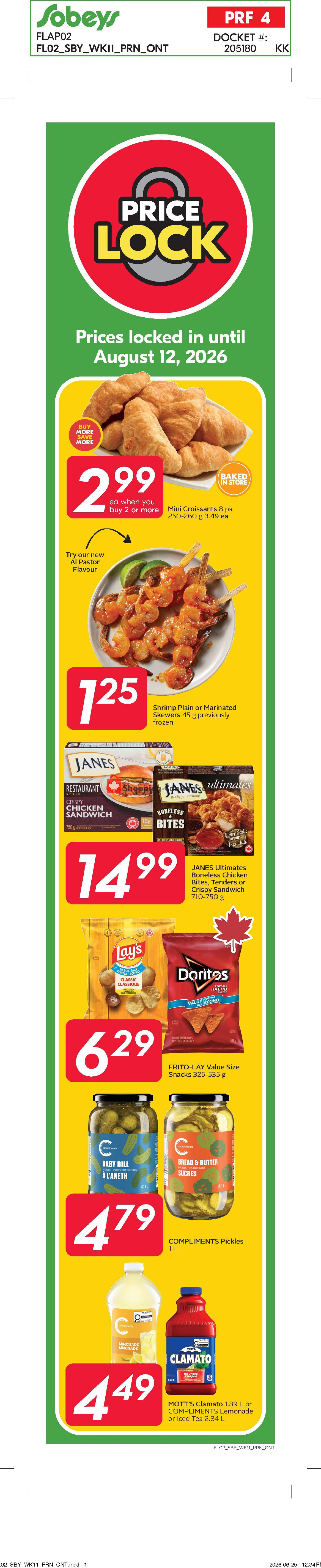 Sobeys flyer from Thursday July 9, 2026 to Wednesday July 15, 2026 - page 3