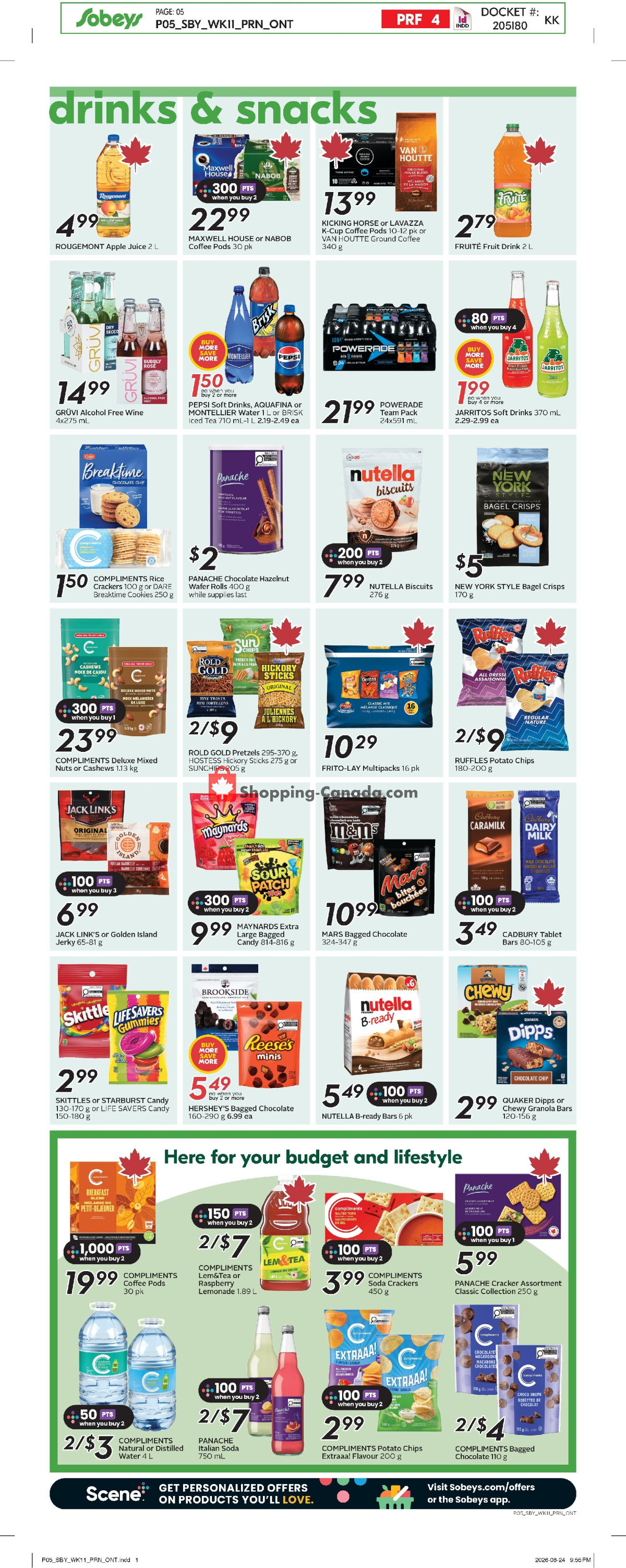 Sobeys flyer from Thursday July 9, 2026 to Wednesday July 15, 2026 - page 8