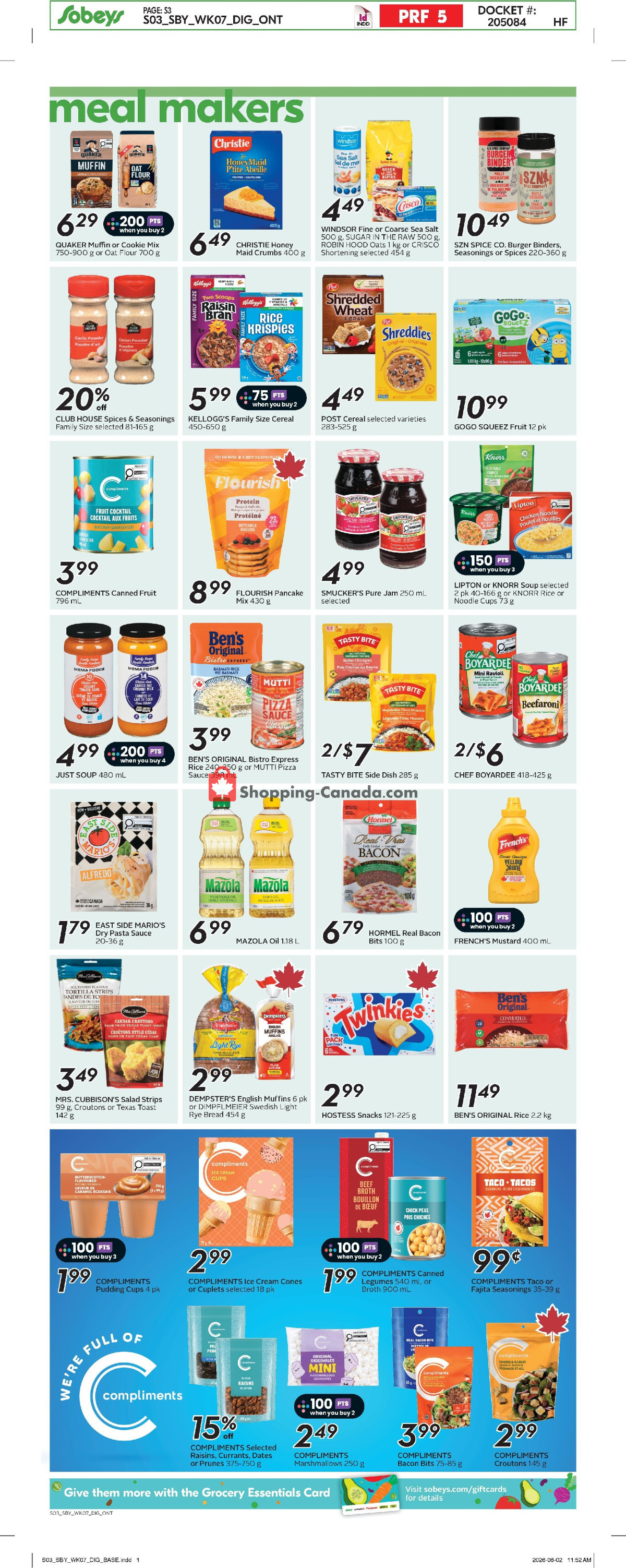 Sobeys flyer from Thursday June 11, 2026 to Wednesday June 17, 2026 - page 11