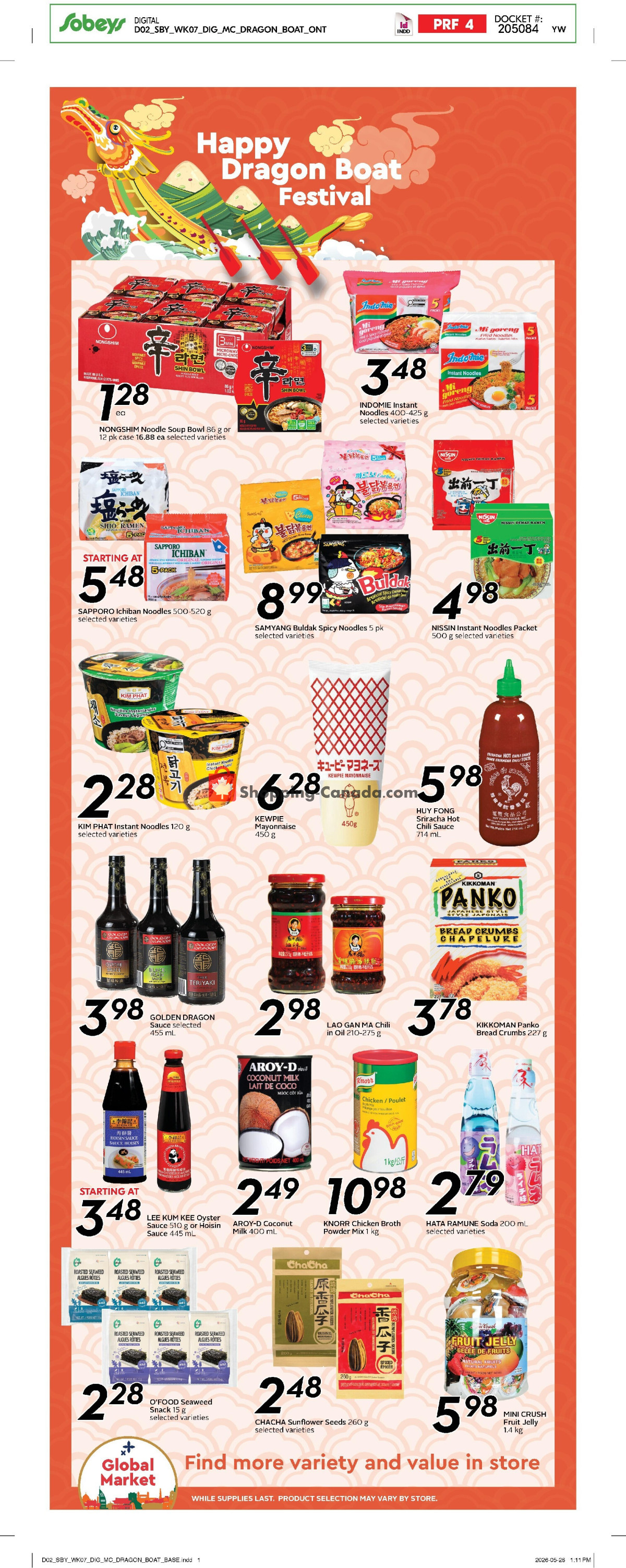 Sobeys flyer from Thursday June 11, 2026 to Wednesday June 17, 2026 - page 14