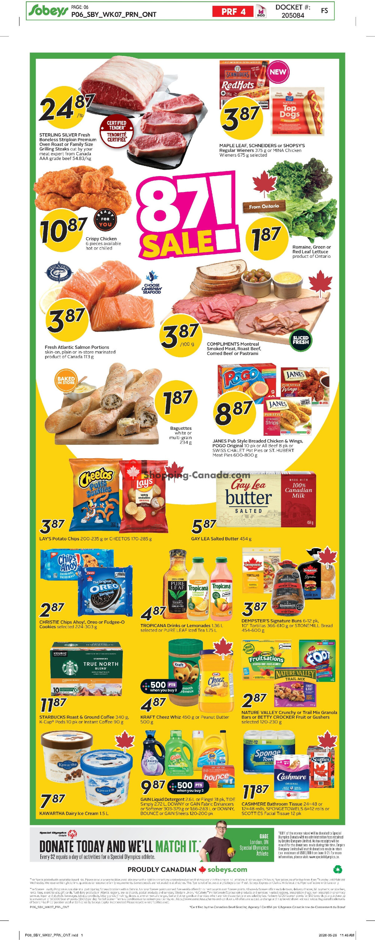 Sobeys flyer from Thursday June 11, 2026 to Wednesday June 17, 2026 - page 4