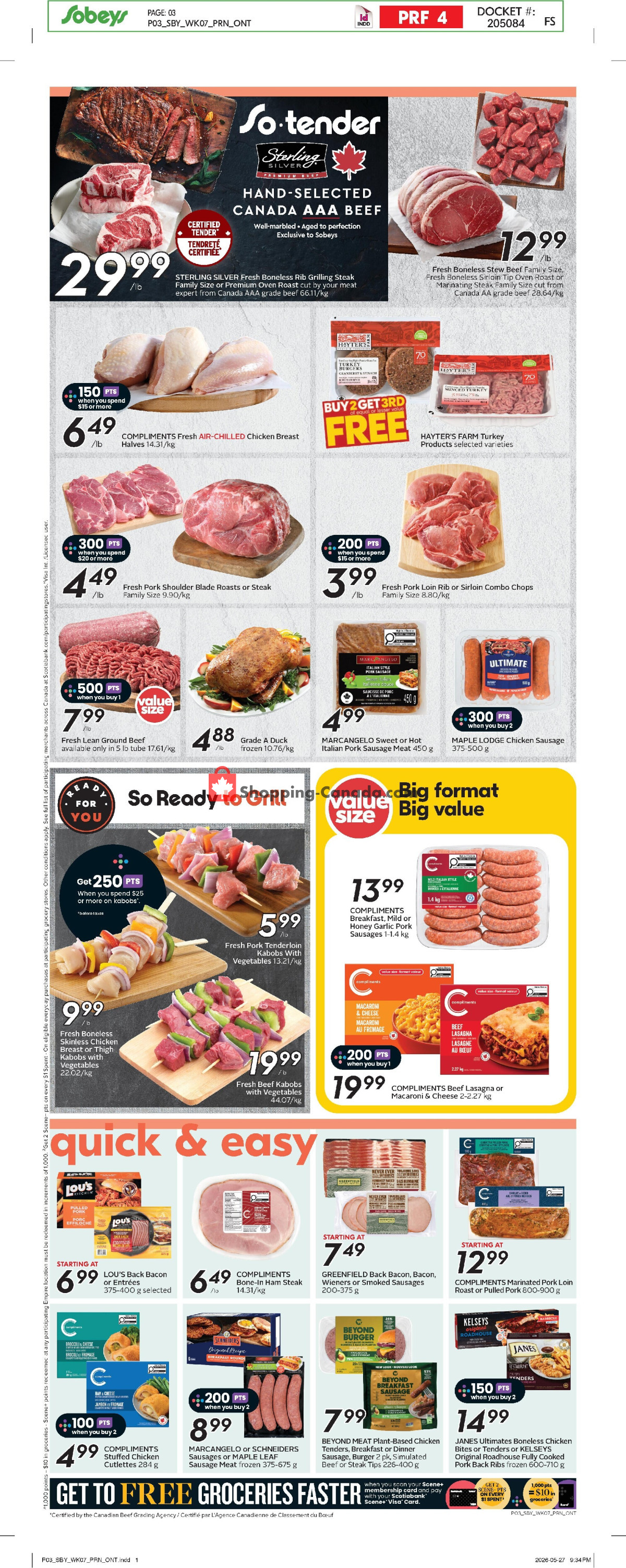 Sobeys flyer from Thursday June 11, 2026 to Wednesday June 17, 2026 - page 6