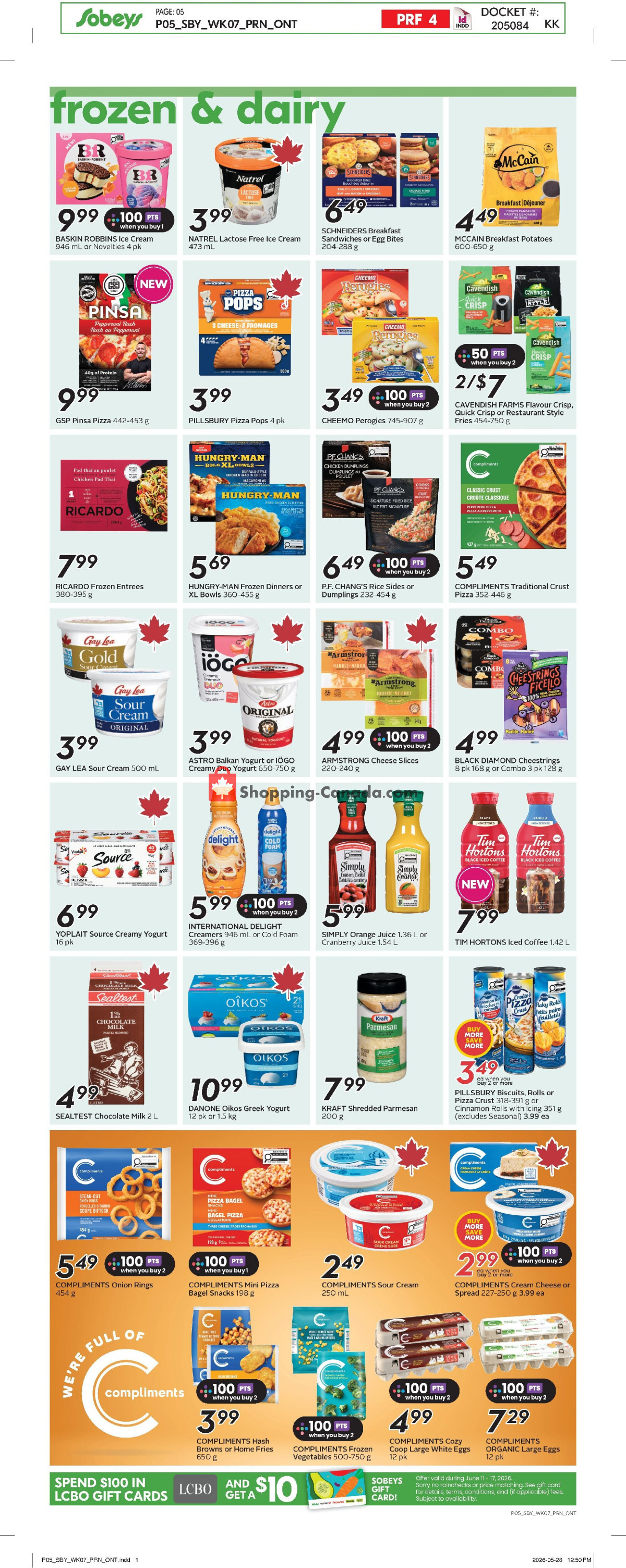 Sobeys flyer from Thursday June 11, 2026 to Wednesday June 17, 2026 - page 8