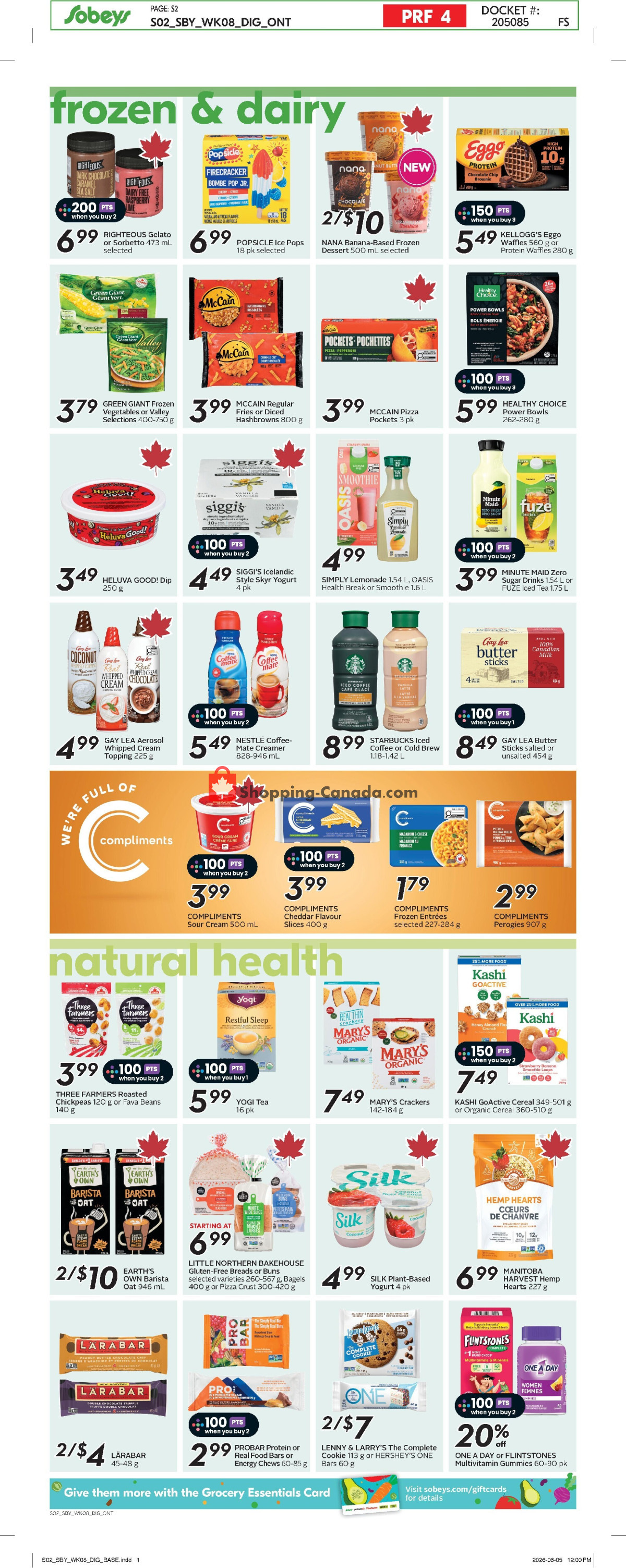 Sobeys flyer from Thursday June 18, 2026 to Wednesday June 24, 2026 - page 10