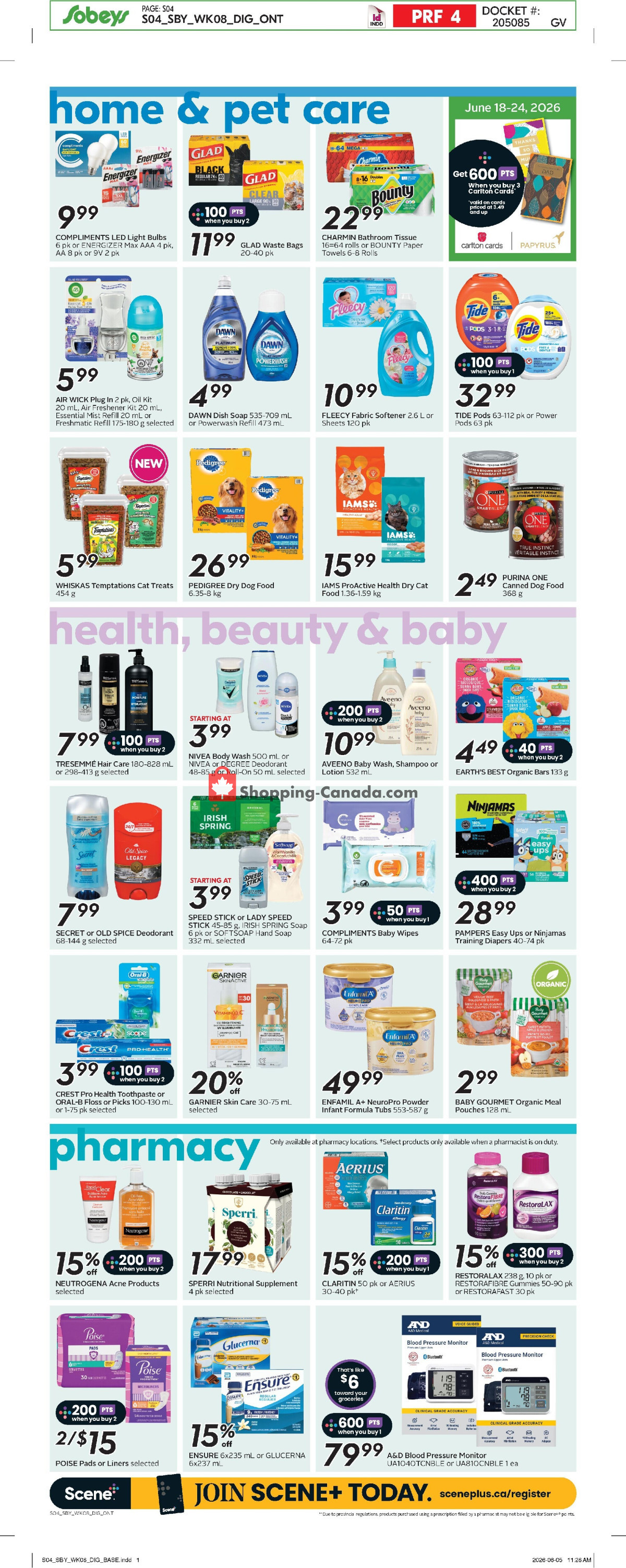 Sobeys flyer from Thursday June 18, 2026 to Wednesday June 24, 2026 - page 12