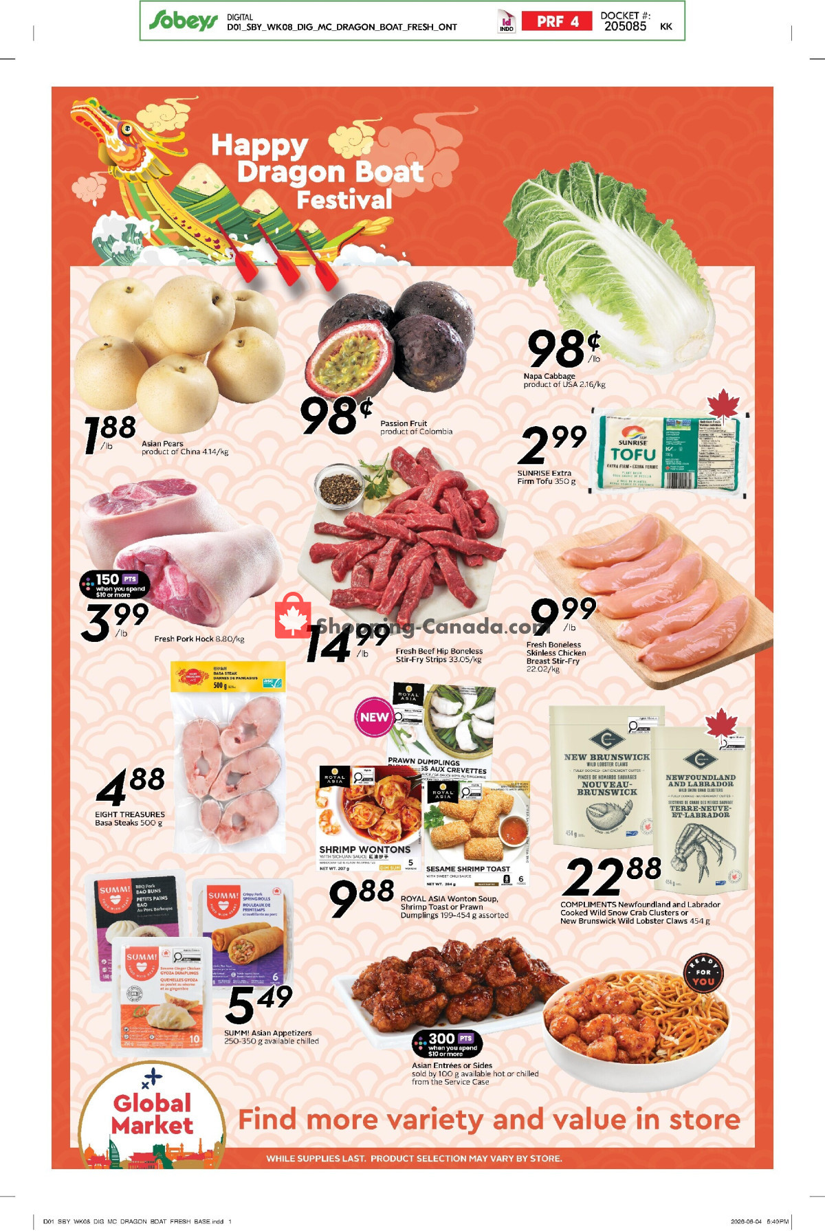 Sobeys flyer from Thursday June 18, 2026 to Wednesday June 24, 2026 - page 14