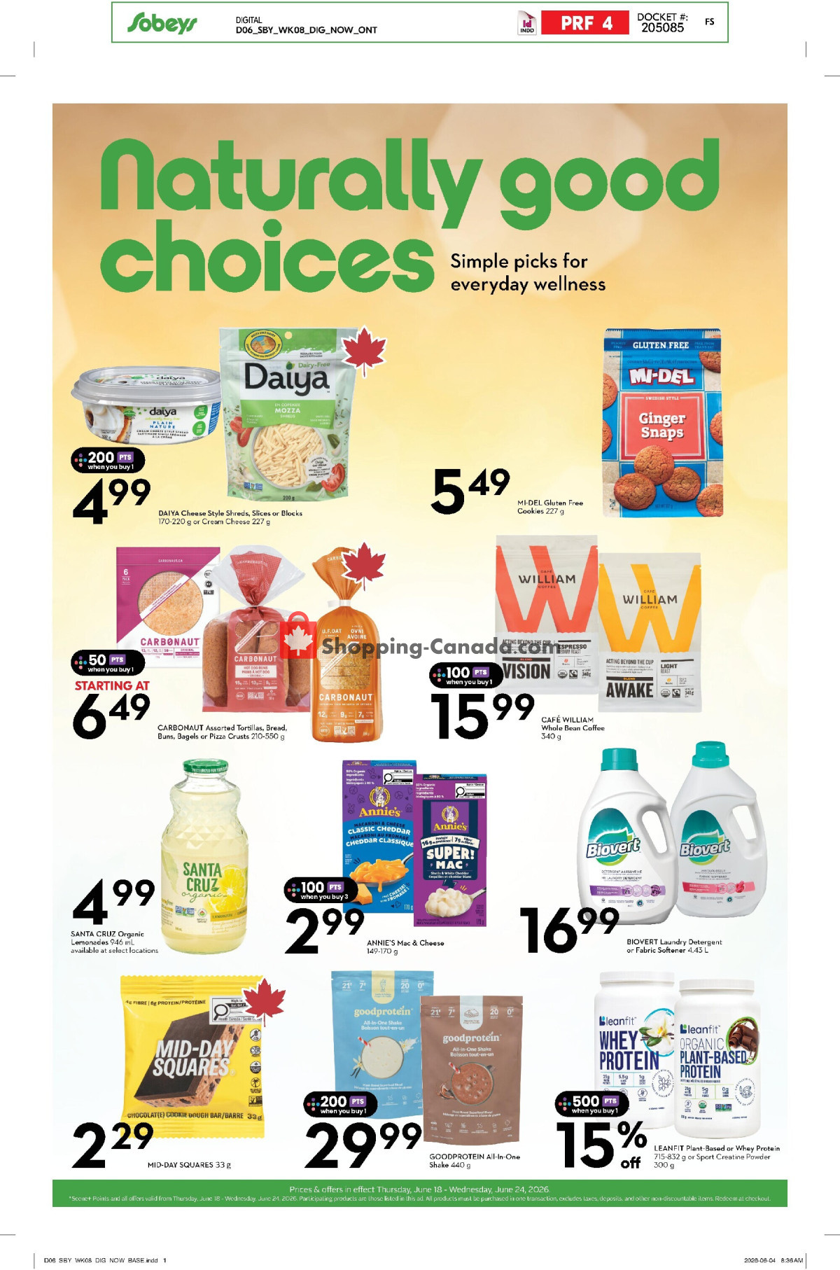 Sobeys flyer from Thursday June 18, 2026 to Wednesday June 24, 2026 - page 18