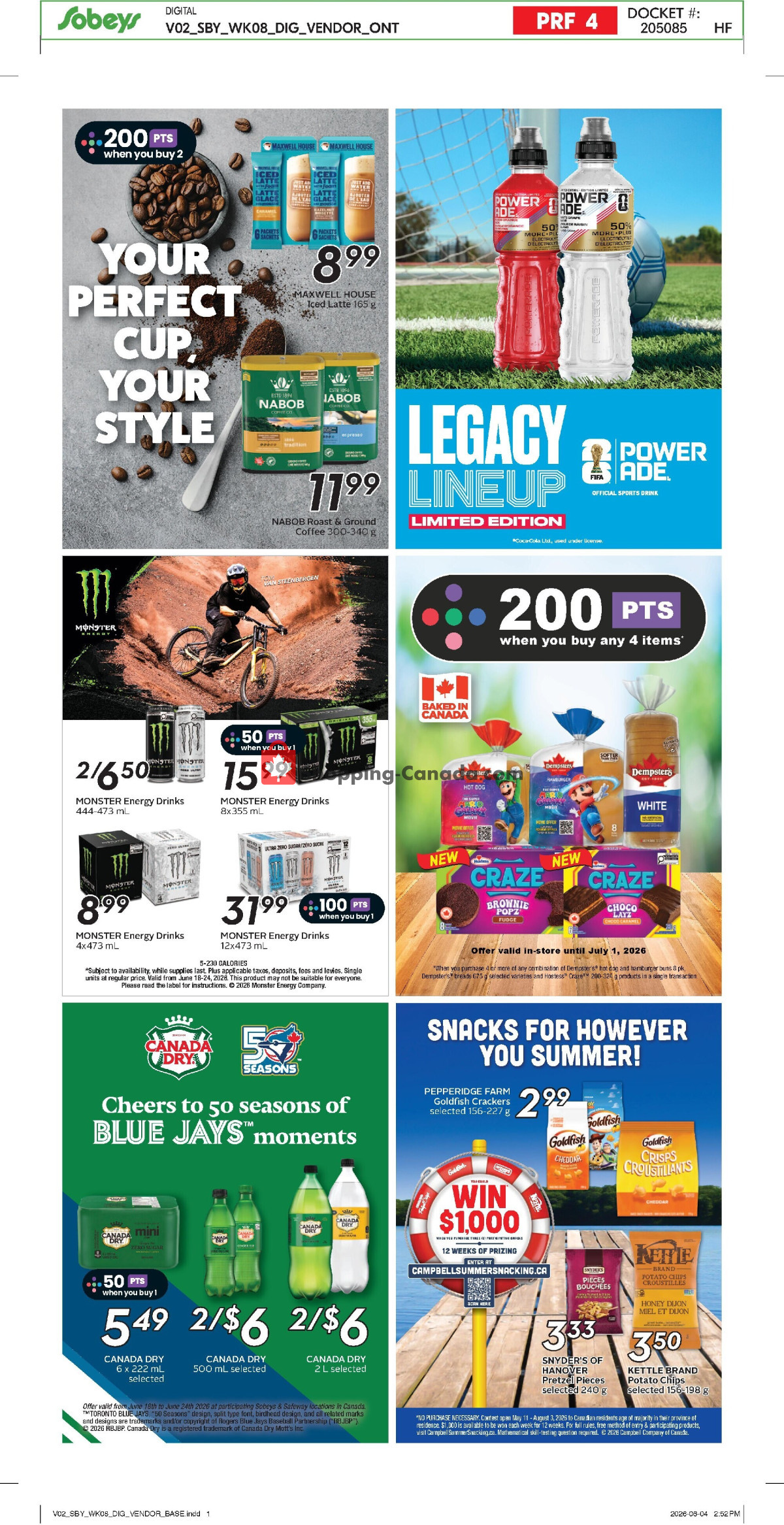 Sobeys flyer from Thursday June 18, 2026 to Wednesday June 24, 2026 - page 20