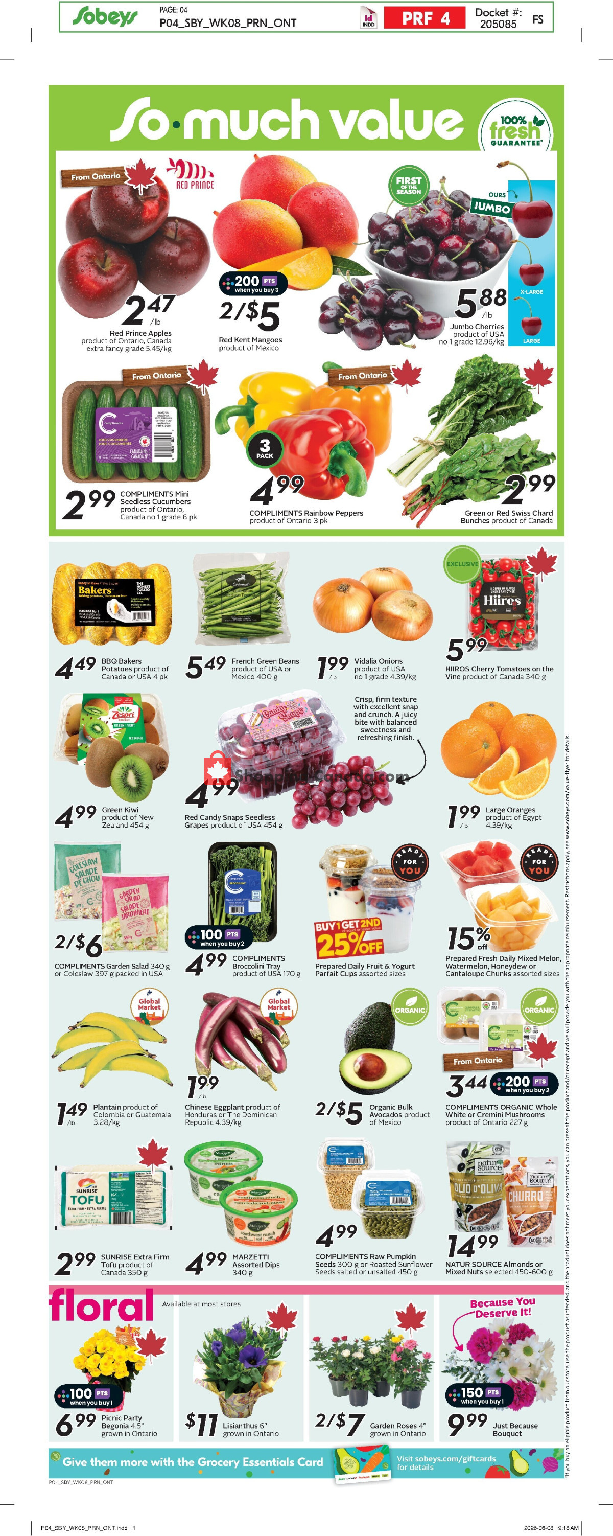 Sobeys flyer from Thursday June 18, 2026 to Wednesday June 24, 2026 - page 7