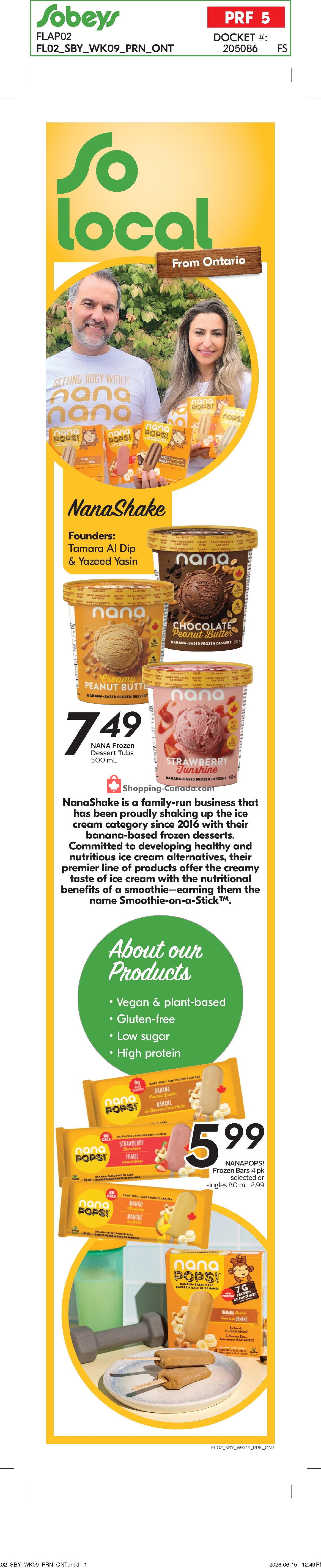 Sobeys flyer from Thursday June 25, 2026 to Wednesday July 1, 2026 - page 3