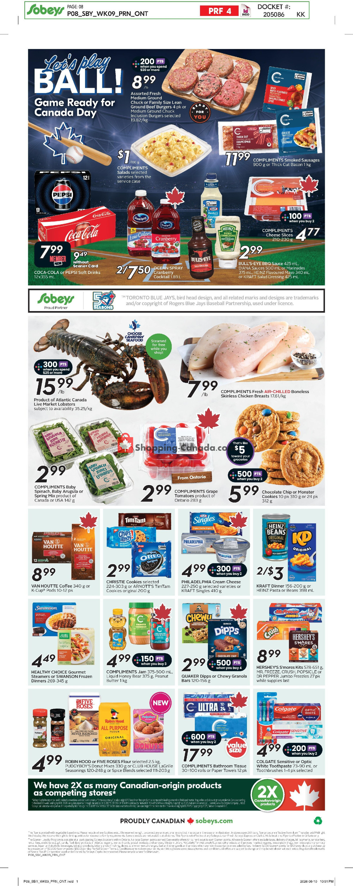 Sobeys flyer from Thursday June 25, 2026 to Wednesday July 1, 2026 - page 4