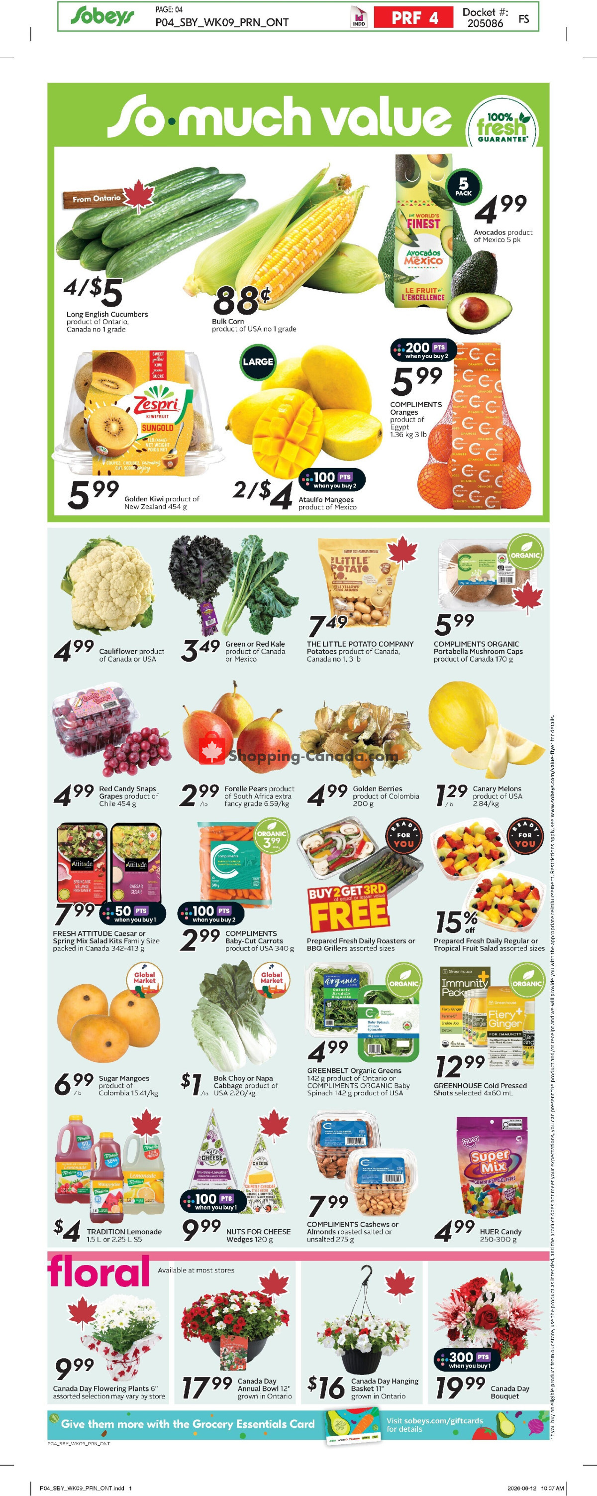Sobeys flyer from Thursday June 25, 2026 to Wednesday July 1, 2026 - page 7