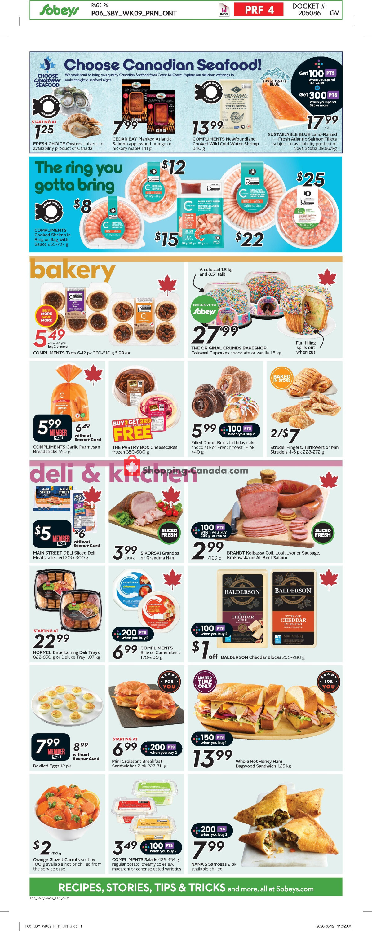 Sobeys flyer from Thursday June 25, 2026 to Wednesday July 1, 2026 - page 9