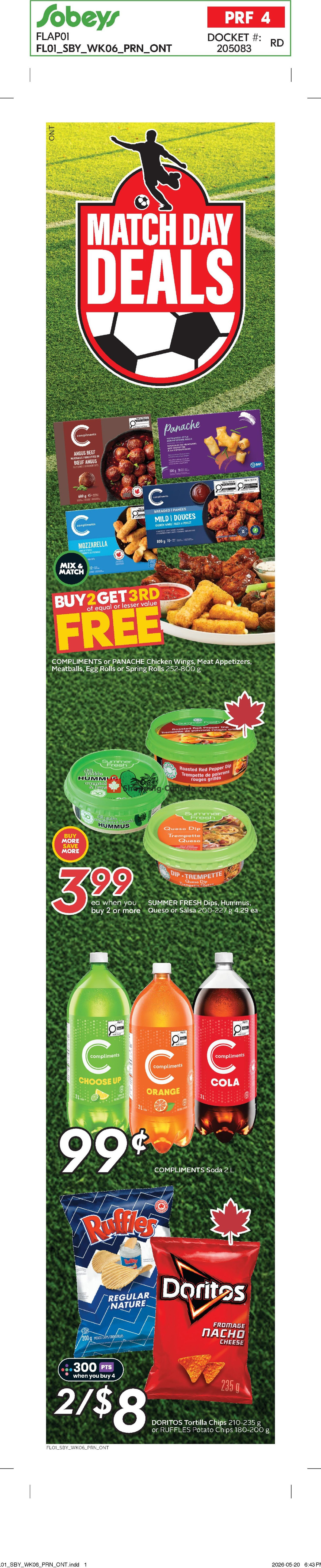 Sobeys flyer from Thursday June 4, 2026 to Wednesday June 10, 2026 - page 2