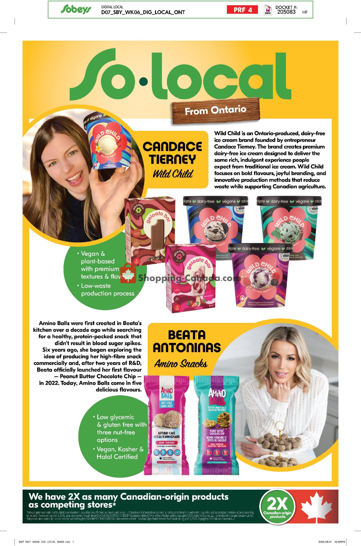 Sobeys flyer from Thursday June 4, 2026 to Wednesday June 10, 2026 - page 21