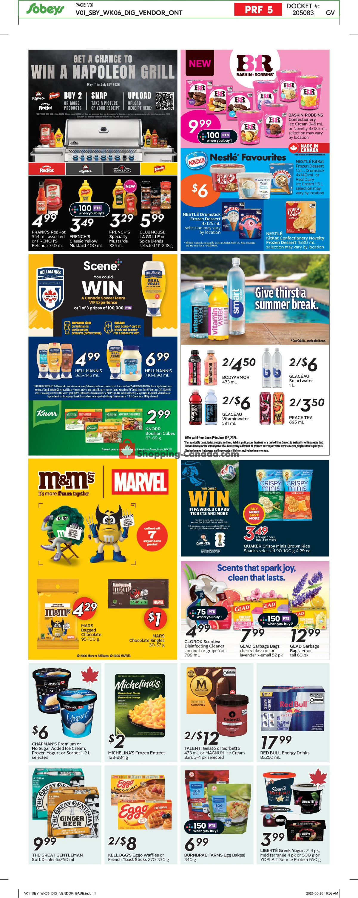 Sobeys flyer from Thursday June 4, 2026 to Wednesday June 10, 2026 - page 25