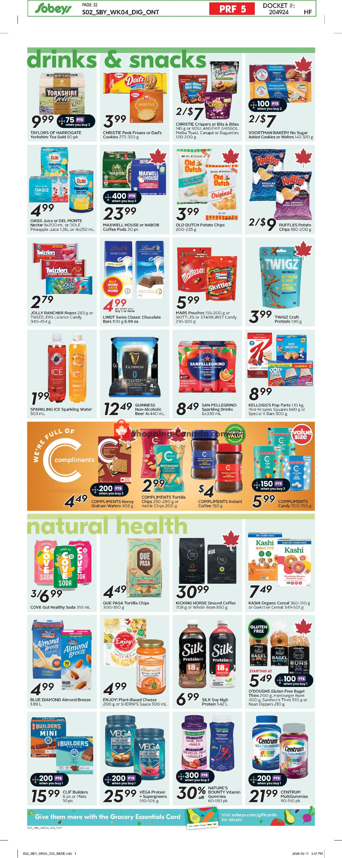 Sobeys flyer from Thursday May 21, 2026 to Wednesday May 27, 2026 - page 10