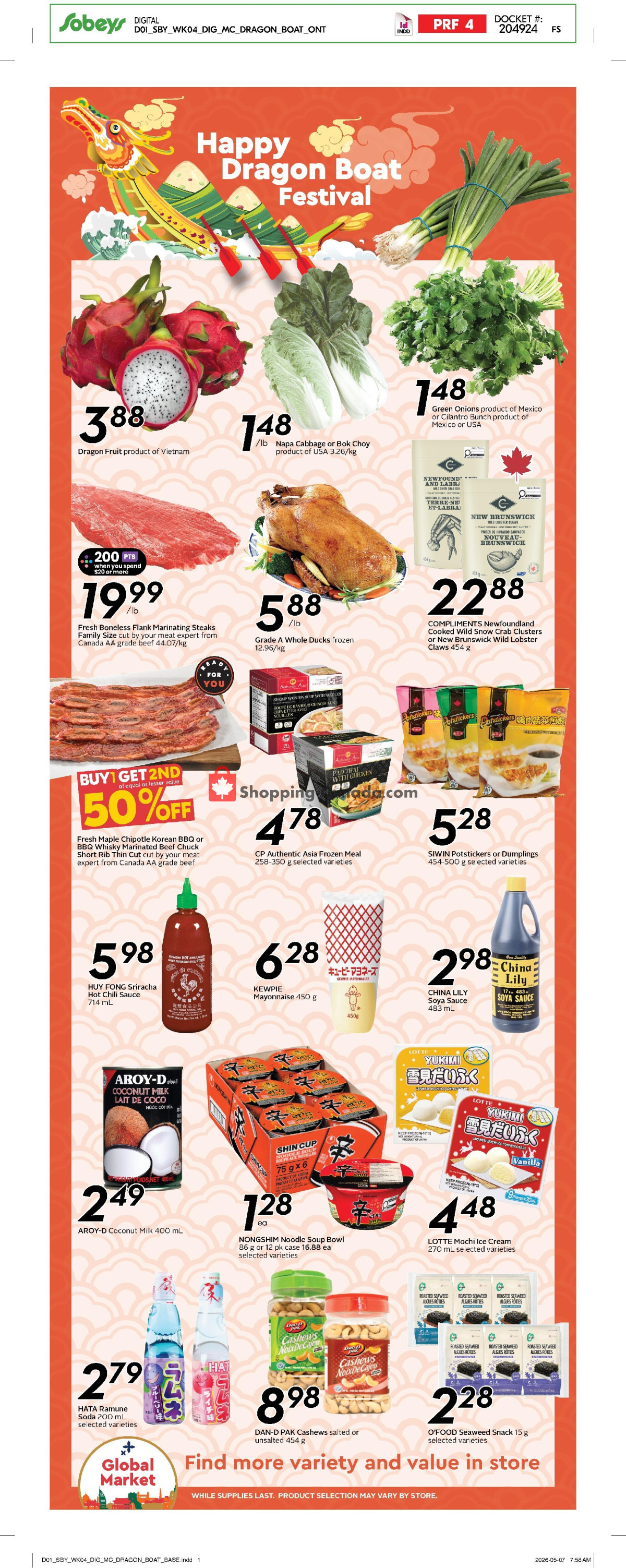 Sobeys flyer from Thursday May 21, 2026 to Wednesday May 27, 2026 - page 14