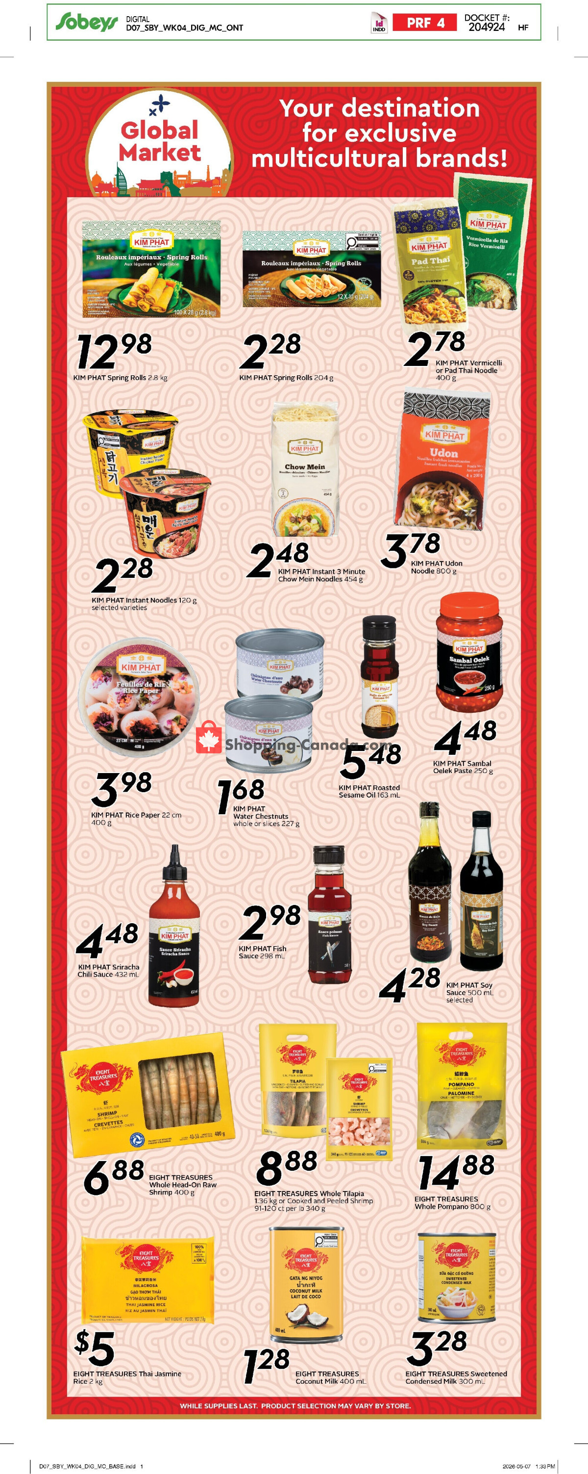 Sobeys flyer from Thursday May 21, 2026 to Wednesday May 27, 2026 - page 16