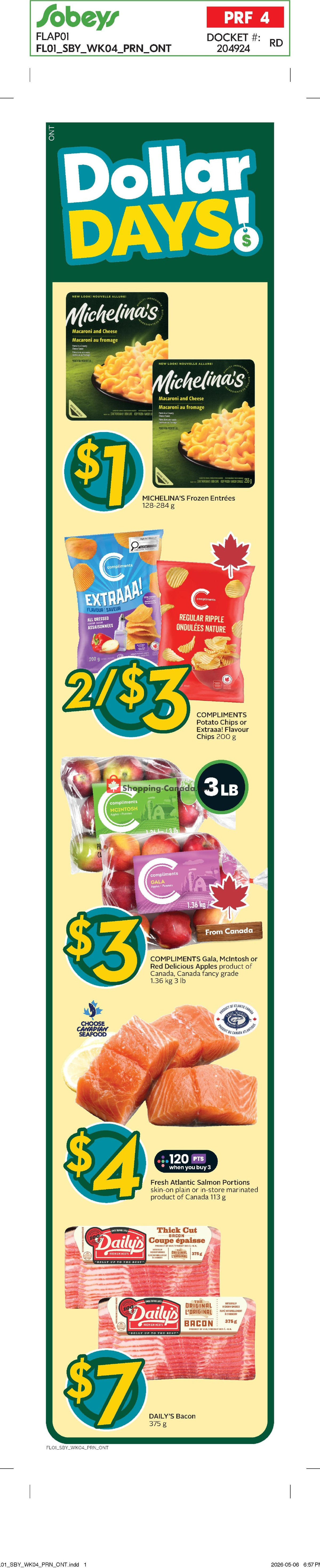 Sobeys flyer from Thursday May 21, 2026 to Wednesday May 27, 2026 - page 2