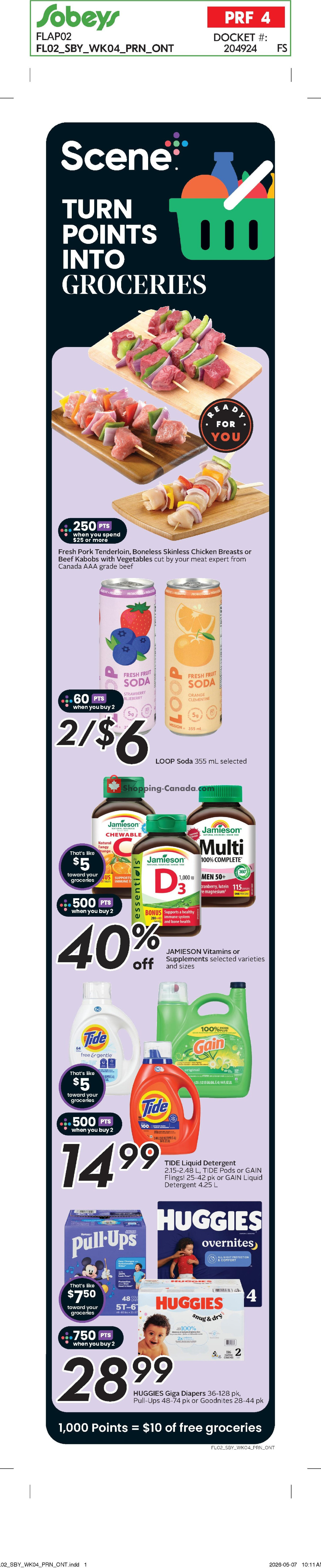 Sobeys flyer from Thursday May 21, 2026 to Wednesday May 27, 2026 - page 3
