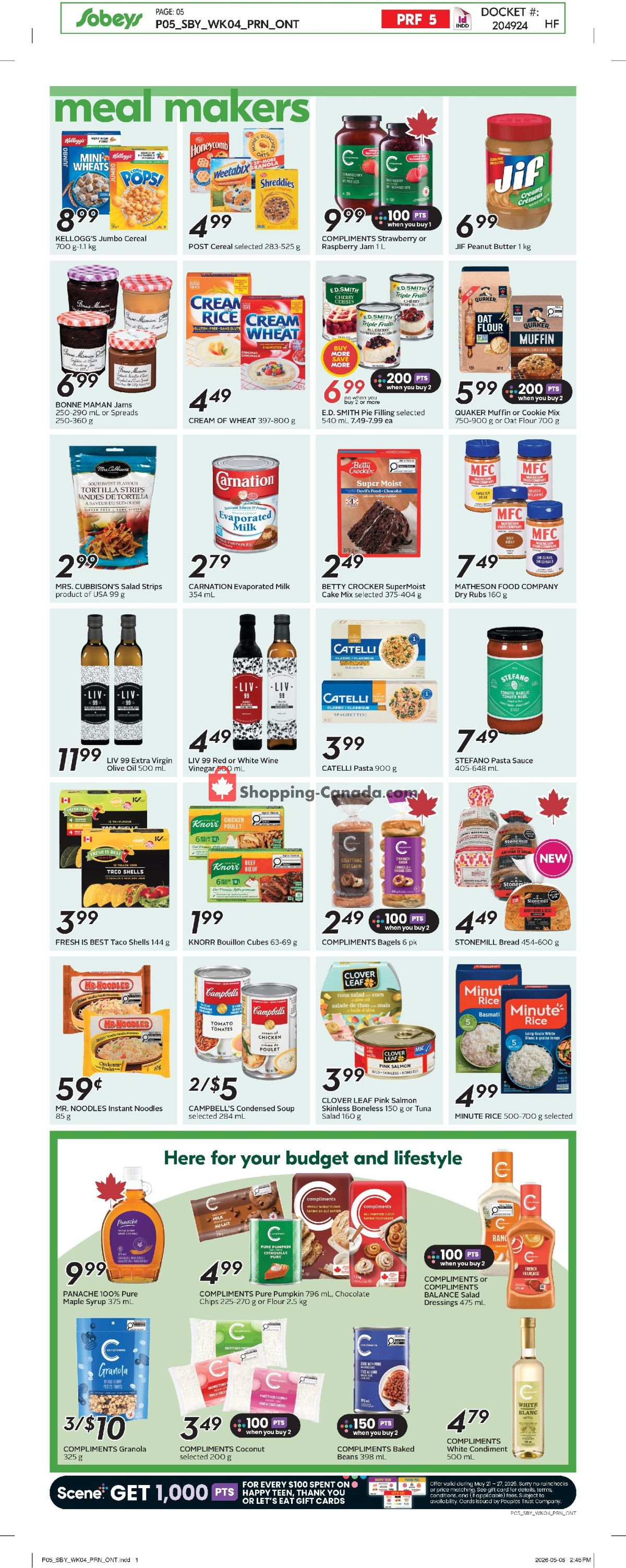 Sobeys flyer from Thursday May 21, 2026 to Wednesday May 27, 2026 - page 8