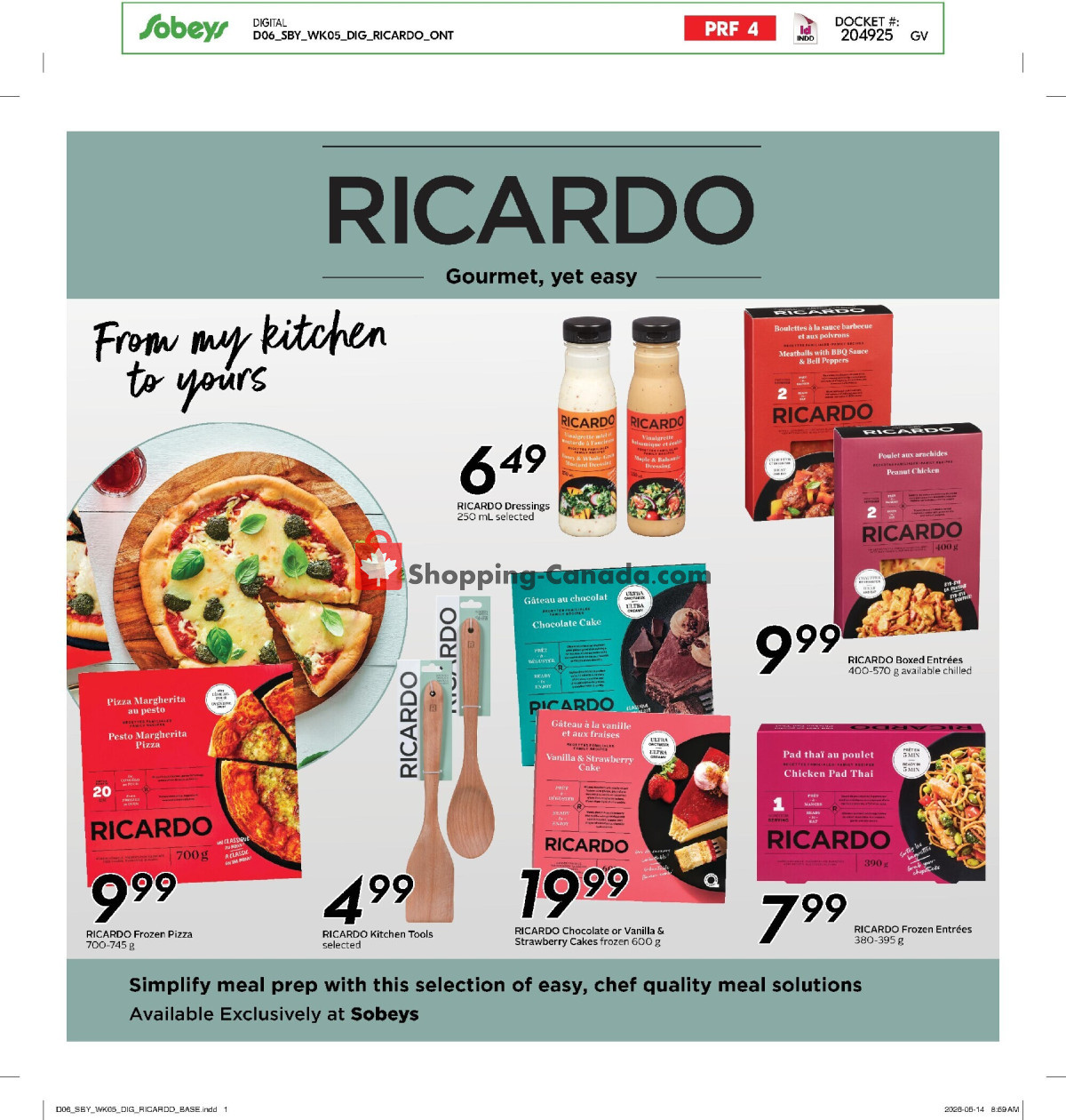 Sobeys flyer from Thursday May 28, 2026 to Wednesday June 3, 2026 - page 14