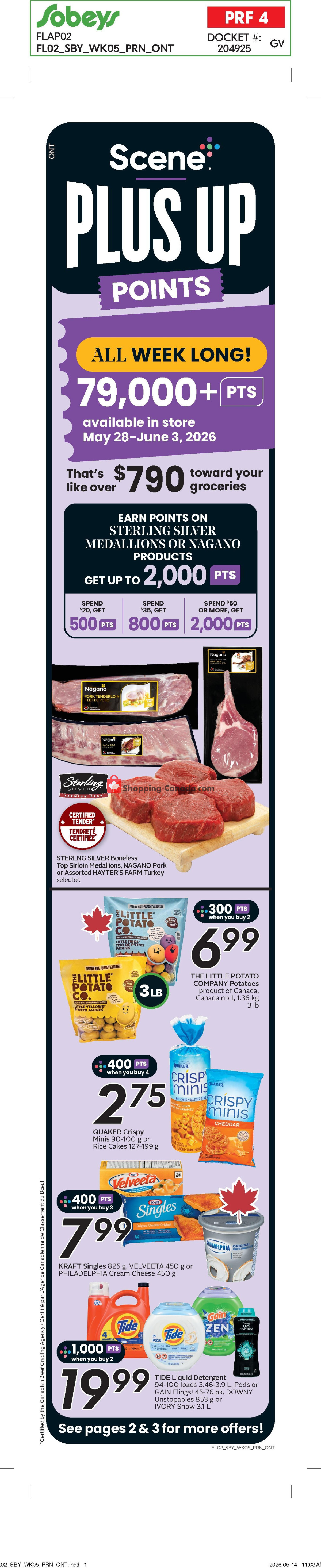 Sobeys flyer from Thursday May 28, 2026 to Wednesday June 3, 2026 - page 21