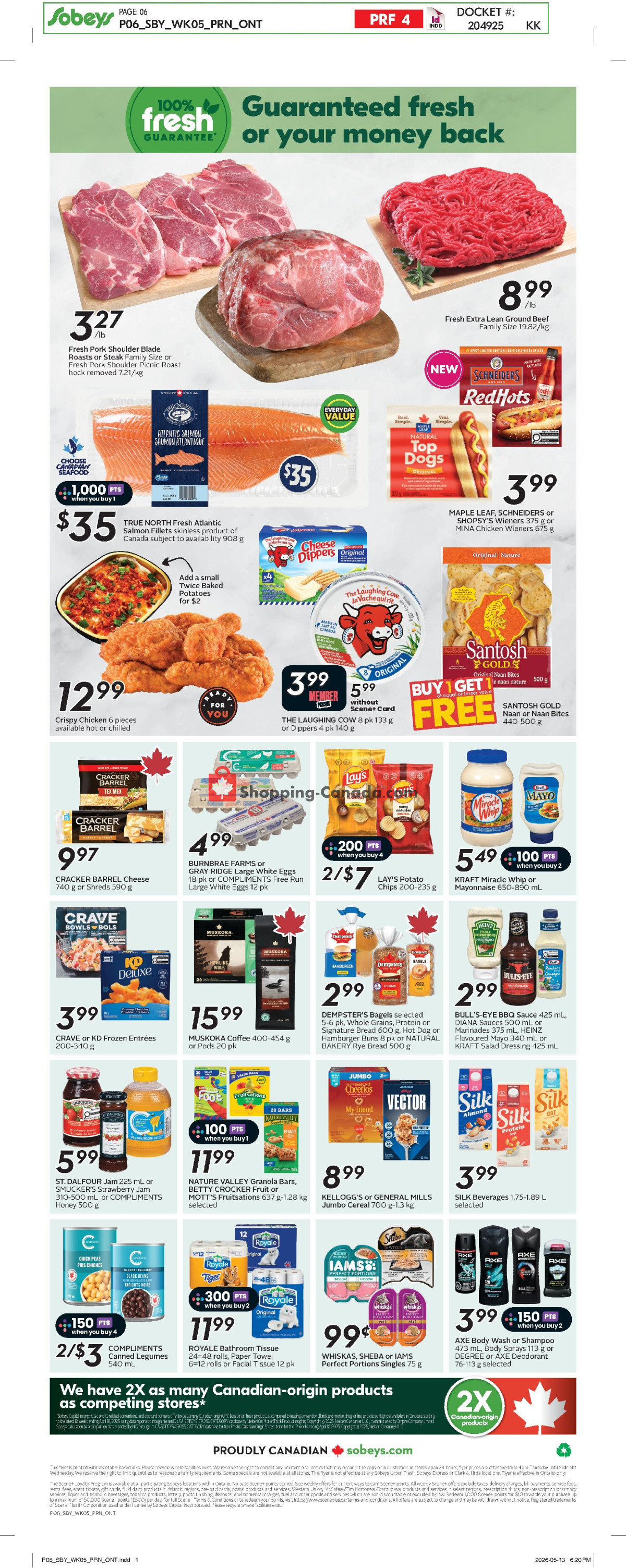 Sobeys flyer from Thursday May 28, 2026 to Wednesday June 3, 2026 - page 22