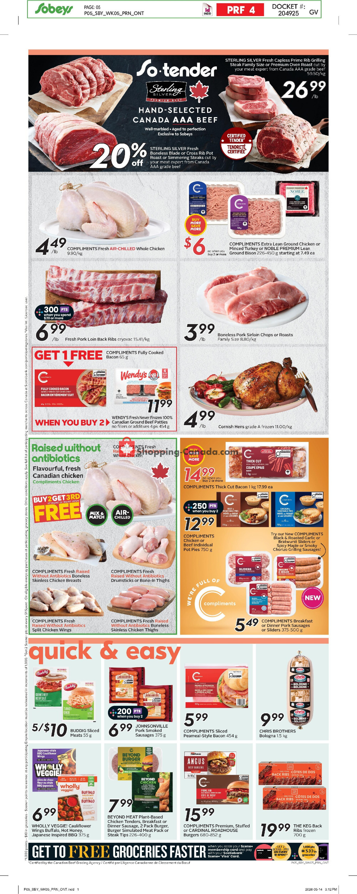 Sobeys flyer from Thursday May 28, 2026 to Wednesday June 3, 2026 - page 26