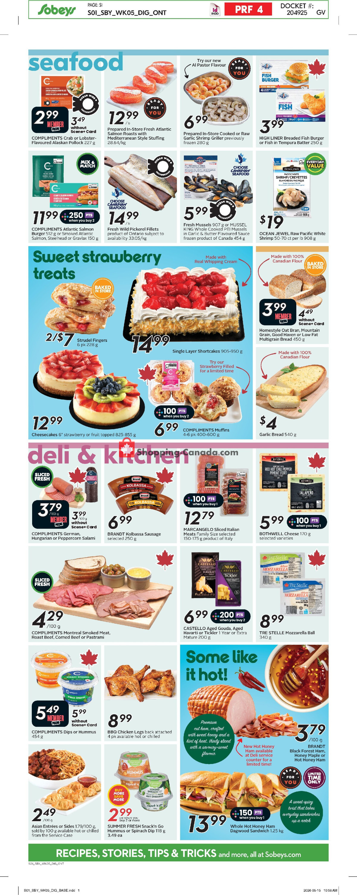 Sobeys flyer from Thursday May 28, 2026 to Wednesday June 3, 2026 - page 28