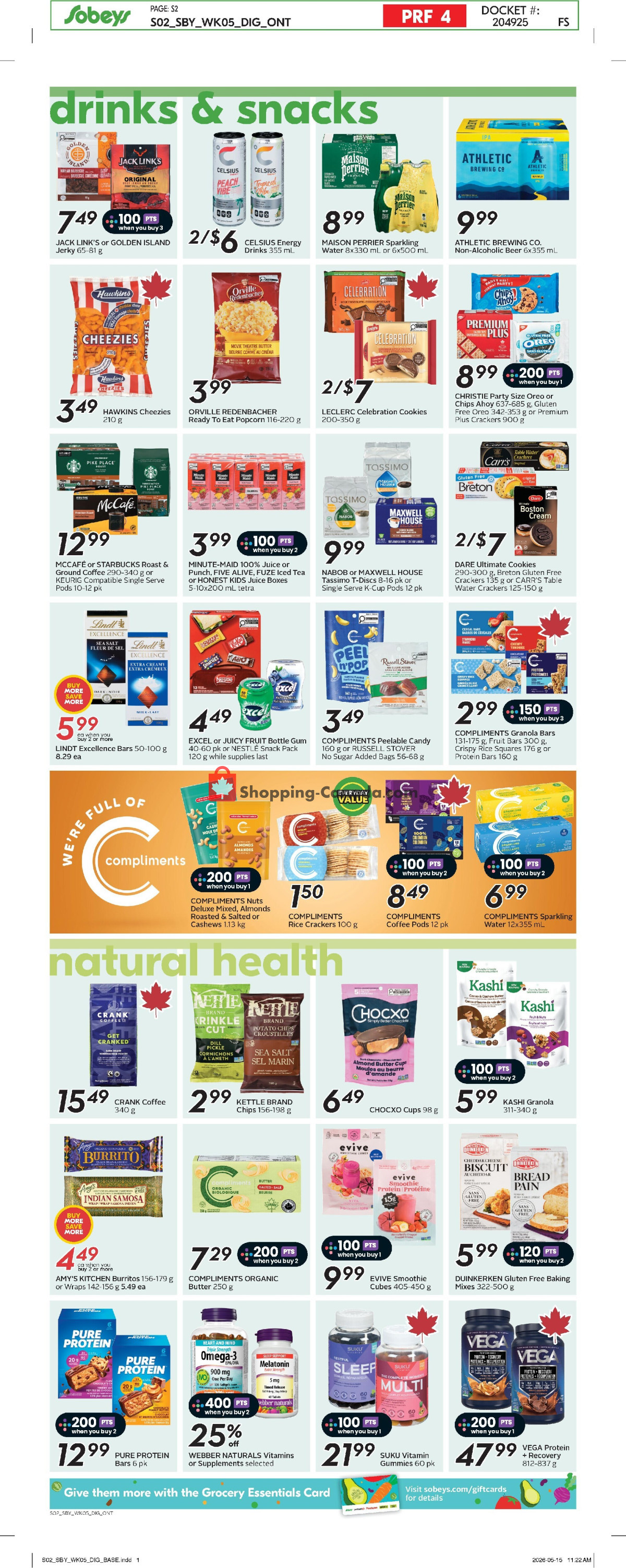 Sobeys flyer from Thursday May 28, 2026 to Wednesday June 3, 2026 - page 29