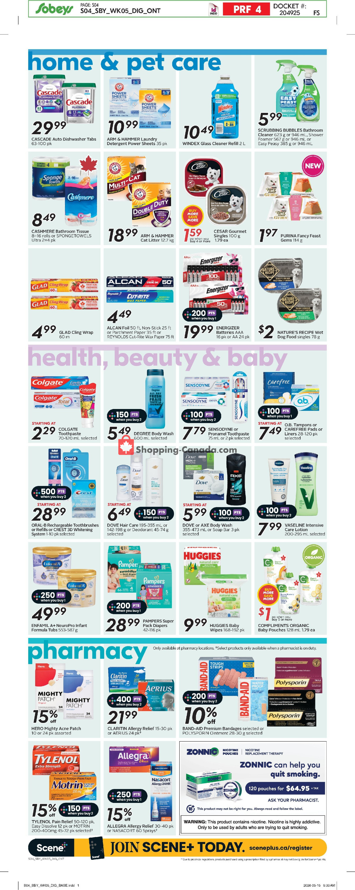 Sobeys flyer from Thursday May 28, 2026 to Wednesday June 3, 2026 - page 31