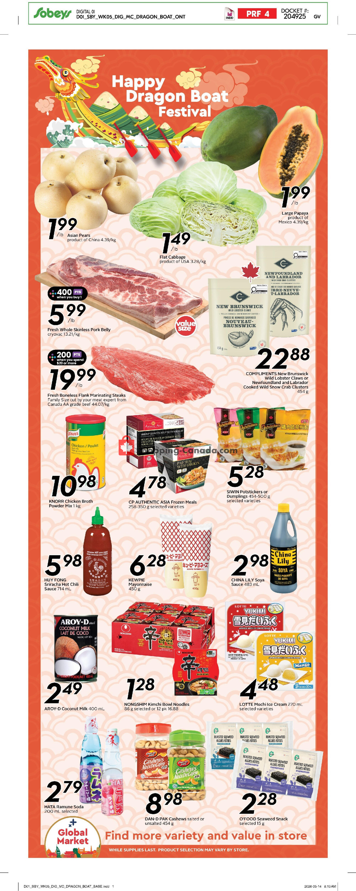 Sobeys flyer from Thursday May 28, 2026 to Wednesday June 3, 2026 - page 33