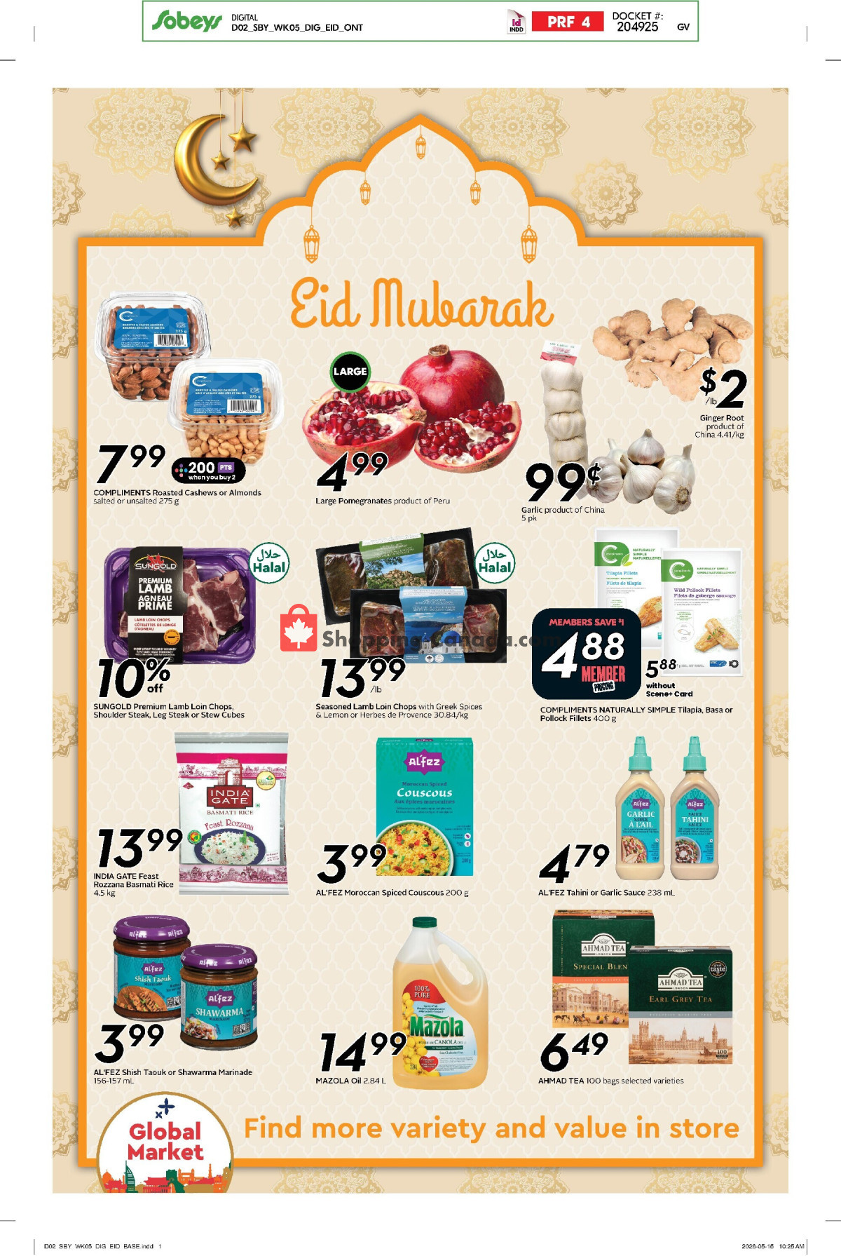 Sobeys flyer from Thursday May 28, 2026 to Wednesday June 3, 2026 - page 34