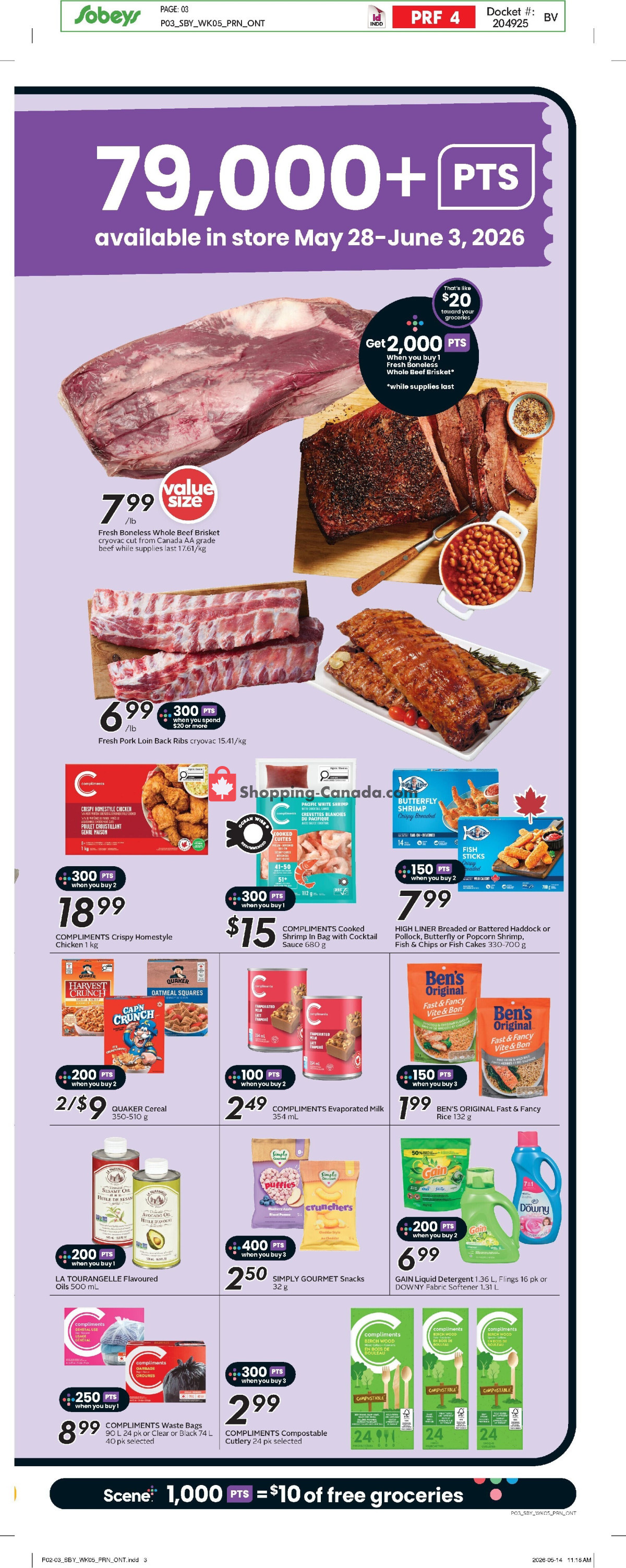 Sobeys flyer from Thursday May 28, 2026 to Wednesday June 3, 2026 - page 42