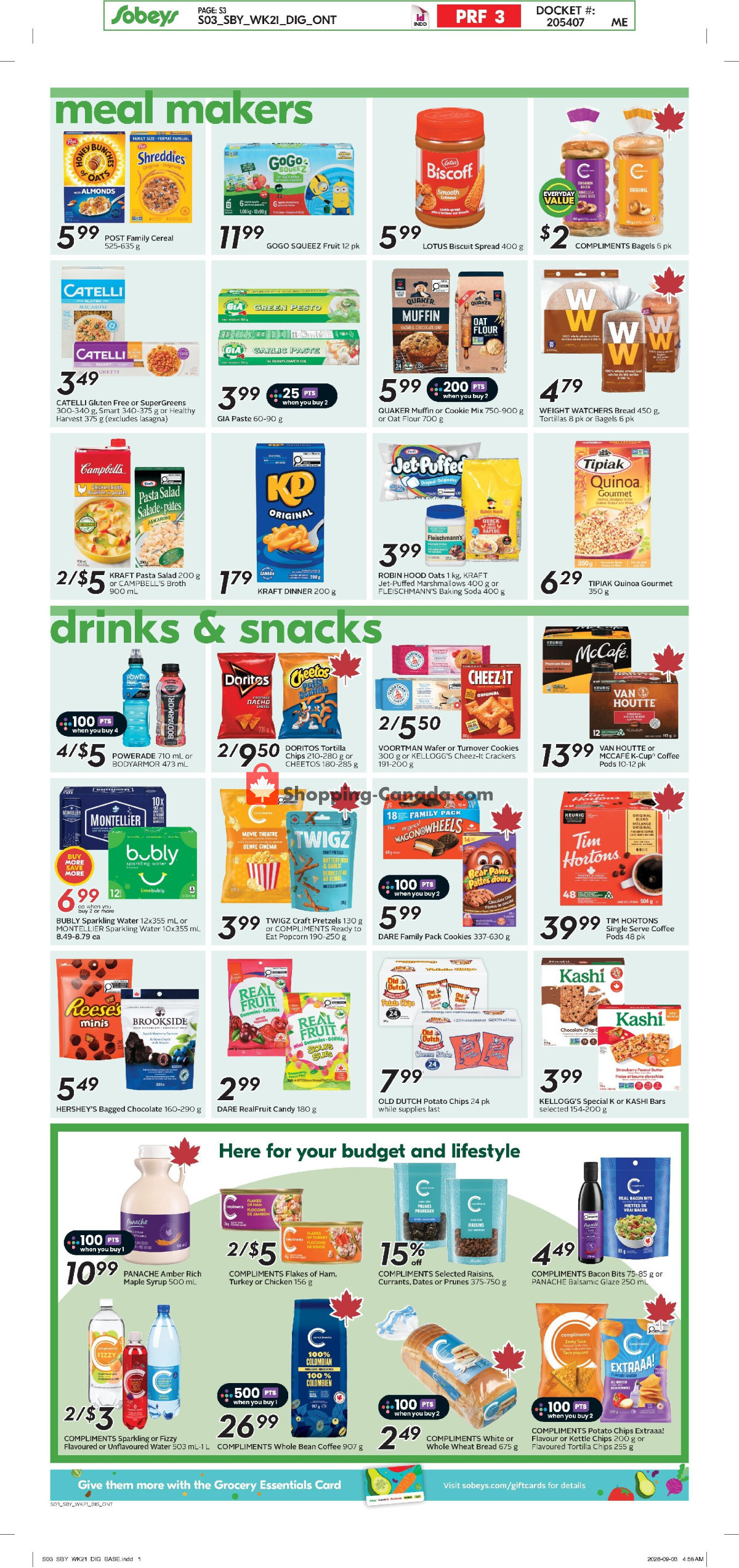 Sobeys flyer from Thursday September 17, 2026 to Wednesday September 23, 2026 - page 10