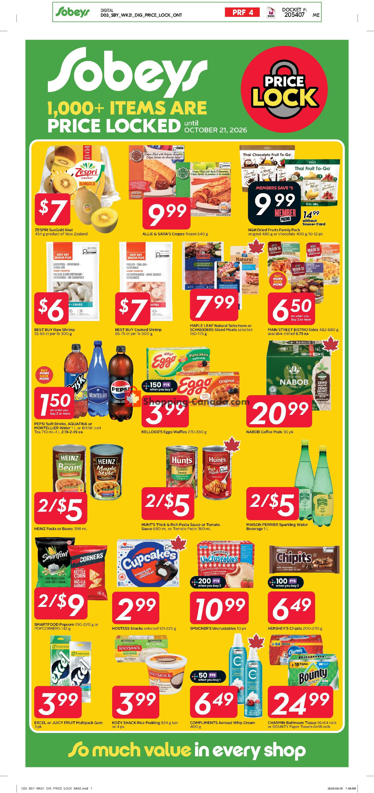 Sobeys flyer from Thursday September 17, 2026 to Wednesday September 23, 2026 - page 15