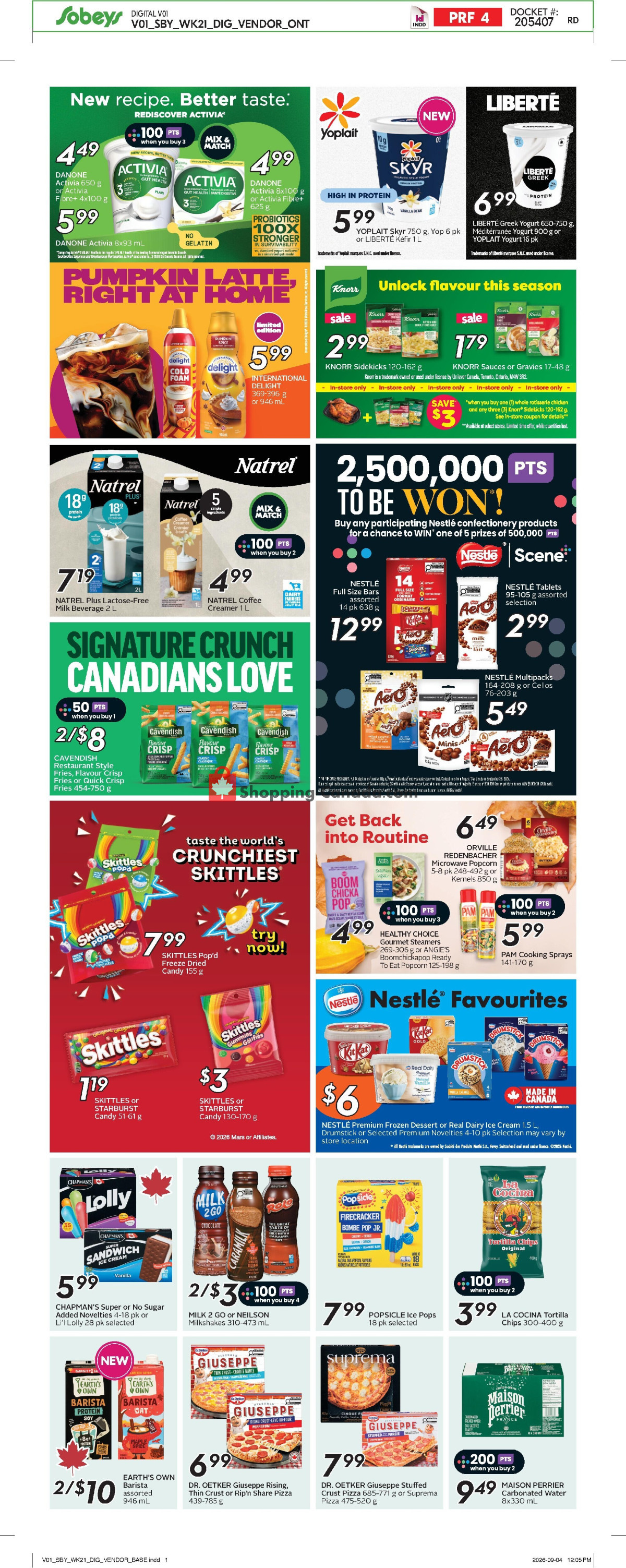 Sobeys flyer from Thursday September 17, 2026 to Wednesday September 23, 2026 - page 19