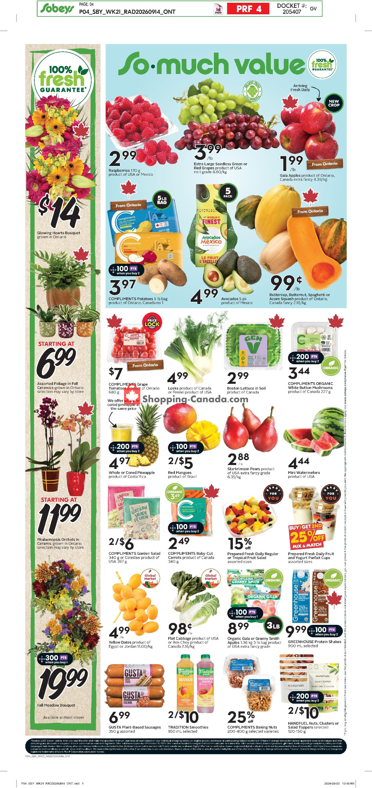 Sobeys flyer from Thursday September 17, 2026 to Wednesday September 23, 2026 - page 6