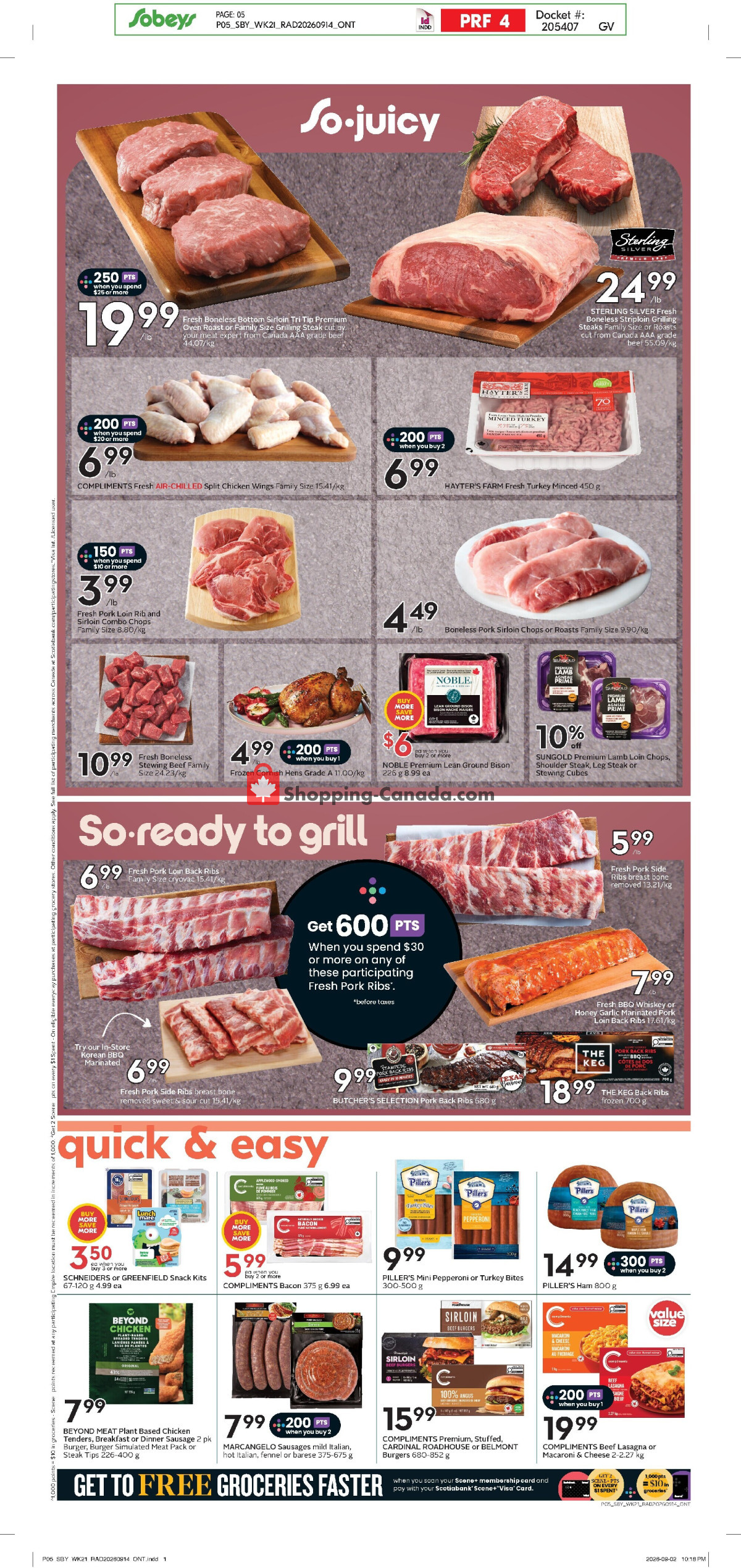 Sobeys flyer from Thursday September 17, 2026 to Wednesday September 23, 2026 - page 7